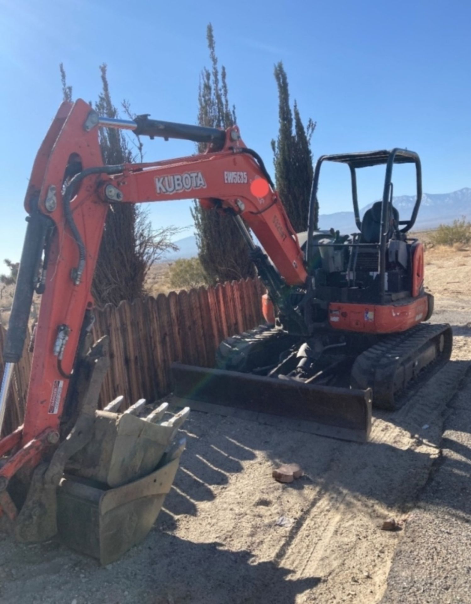 2016 Kubota U55-4 Mini Excavator,