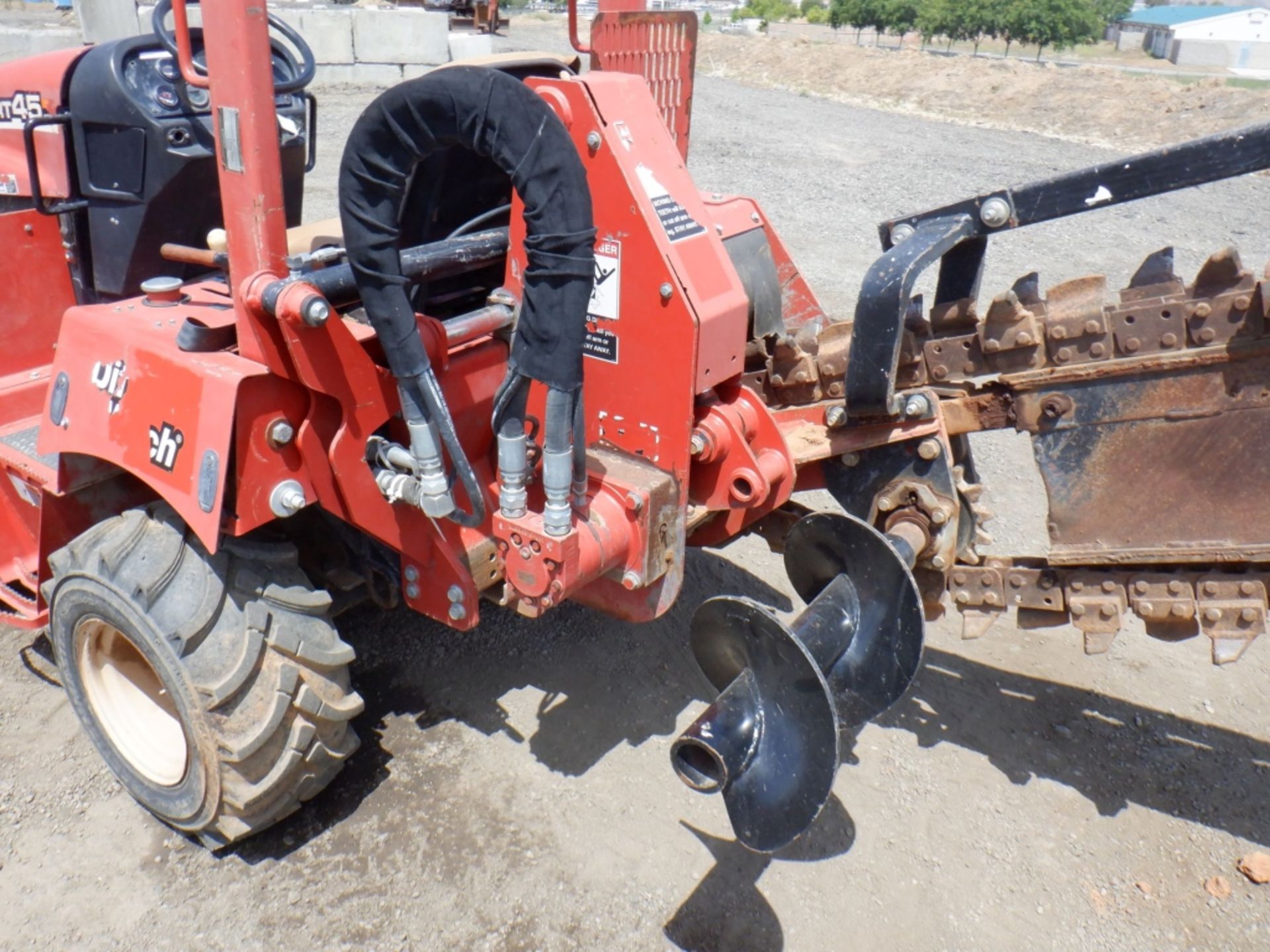 2012 Ditch Witch RT45 Off-Set Trencher, - Image 18 of 23