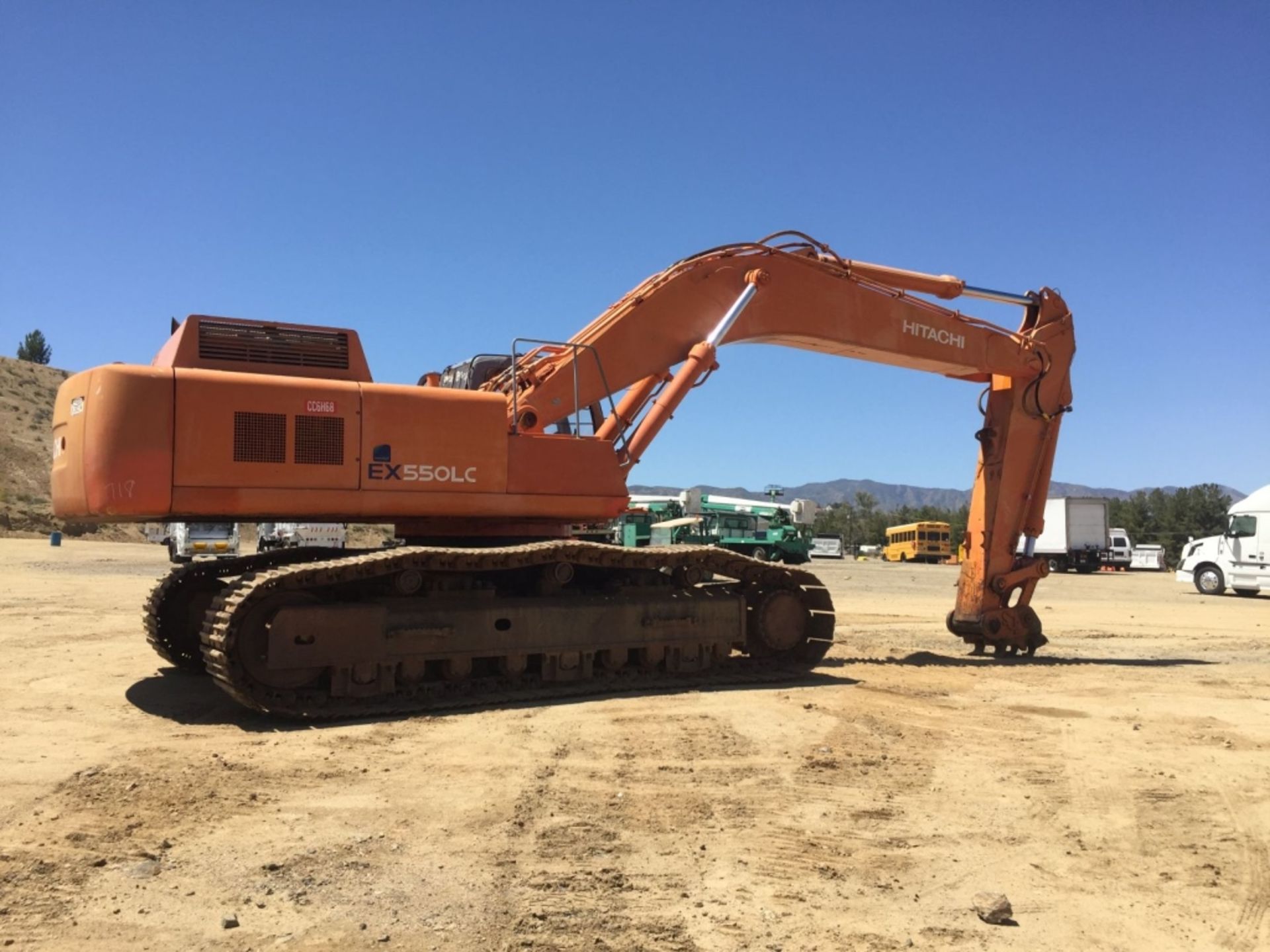 Hitachi EX550LC Excavator, - Image 3 of 17