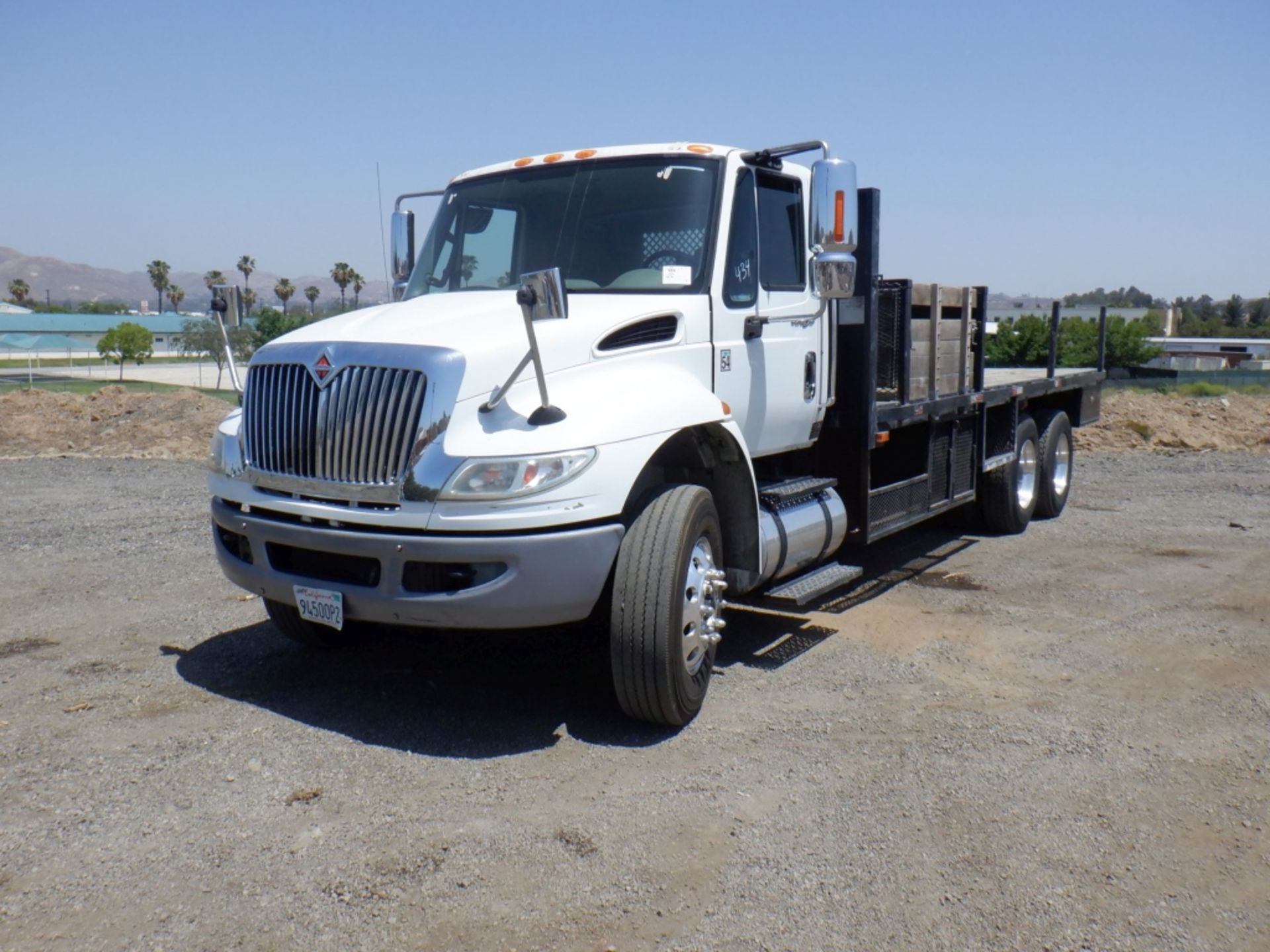 2012 International DuraStar Flatbed Truck,