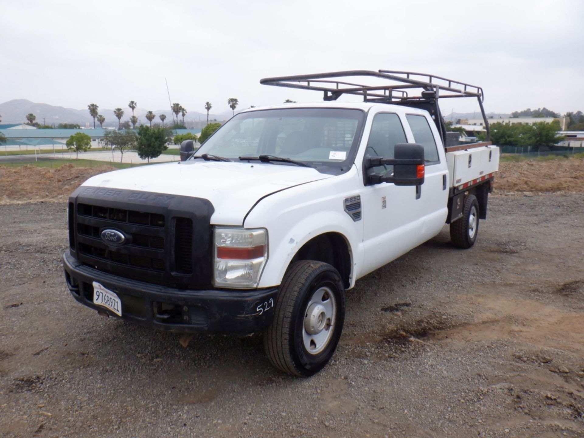 2010 Ford F250 Crew Cab Flatbed Truck,