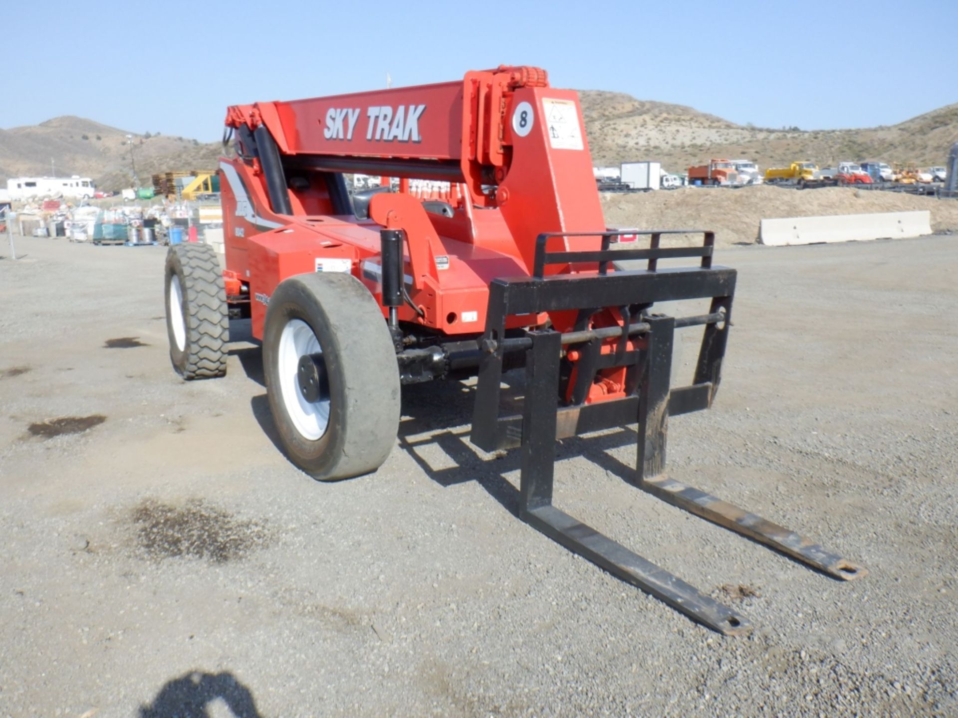 2001 JLG SkyTrak 8042 Forward Reach Forklift, - Image 2 of 18