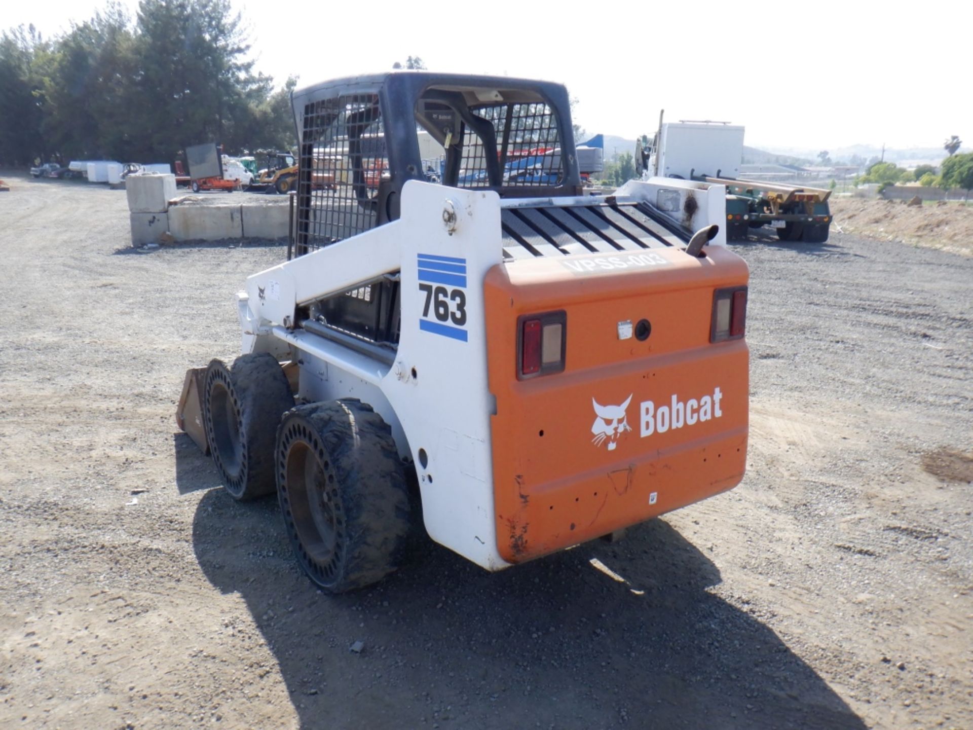 2001 Bobcat 763 Skid Steer Loader, - Image 4 of 19