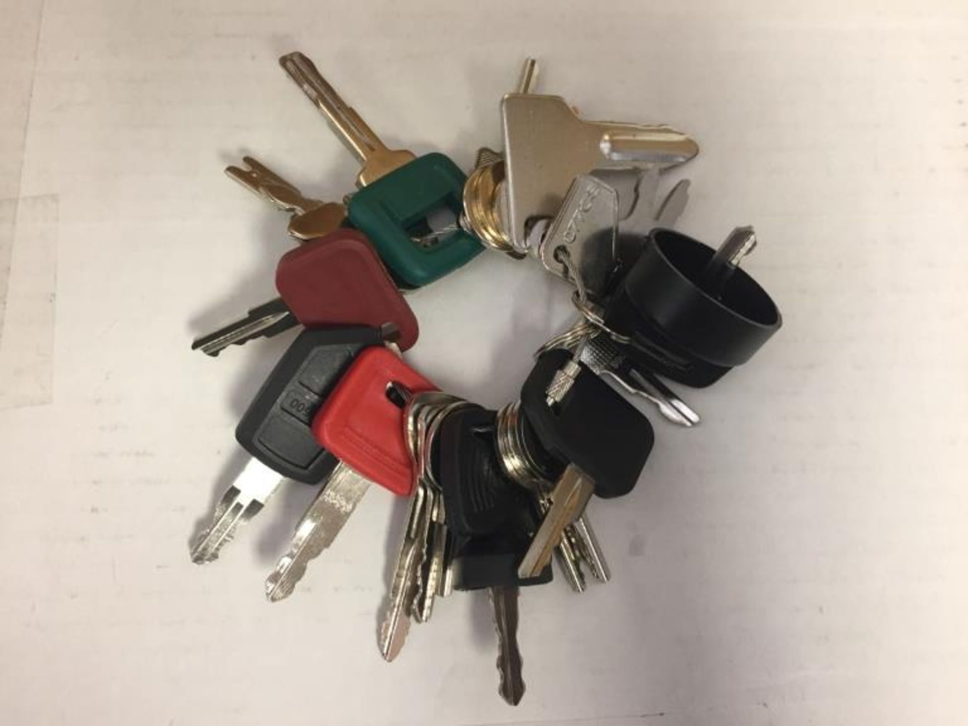 (24) Unused Equipment Master Keys,