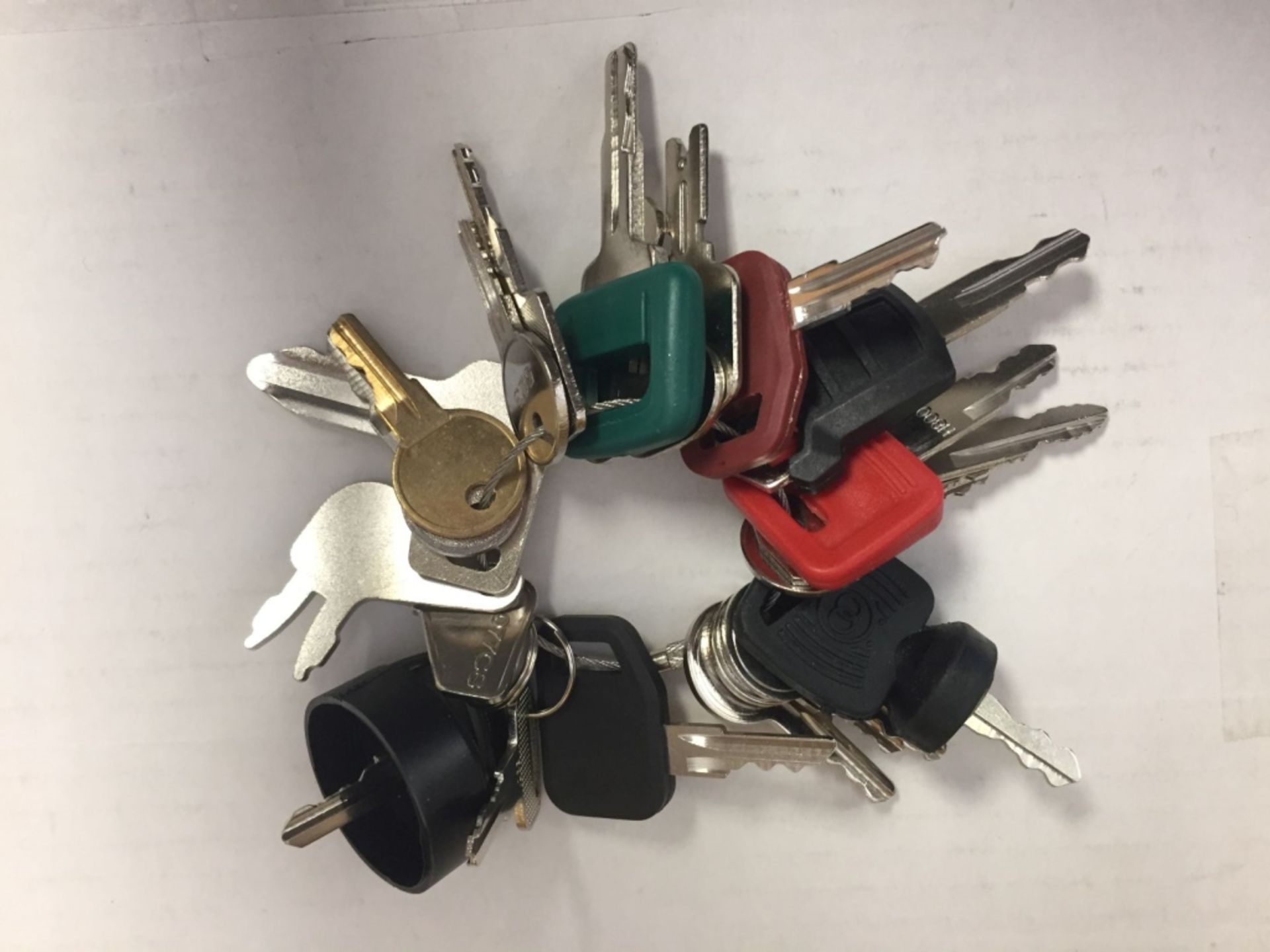 (24) Unused Equipment Master Keys,