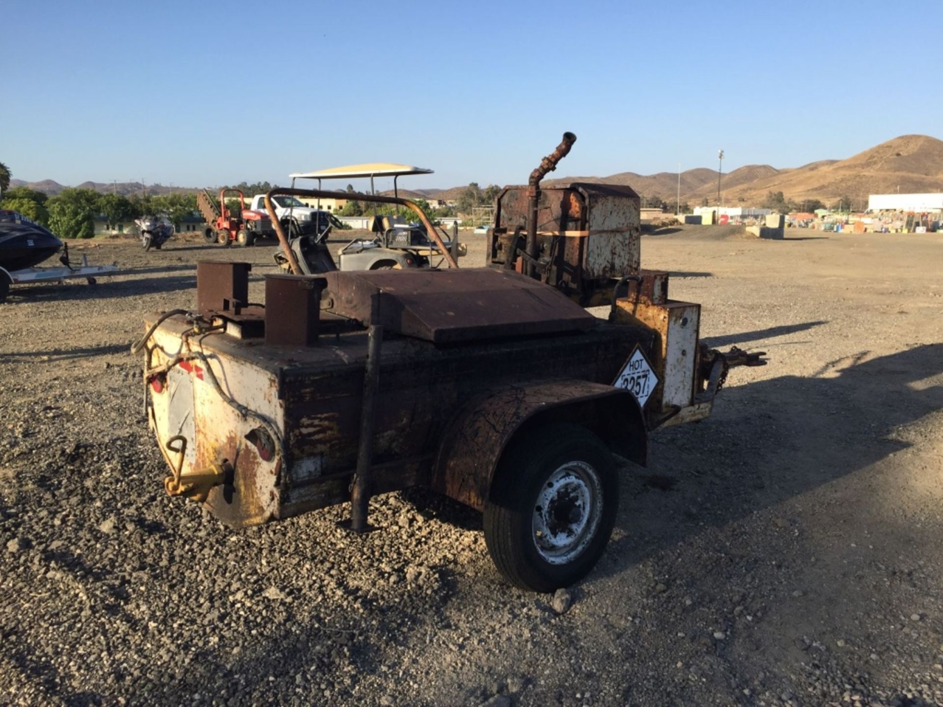 Reeves Roofing Equipment Tac Pot Trailer, - Image 4 of 9