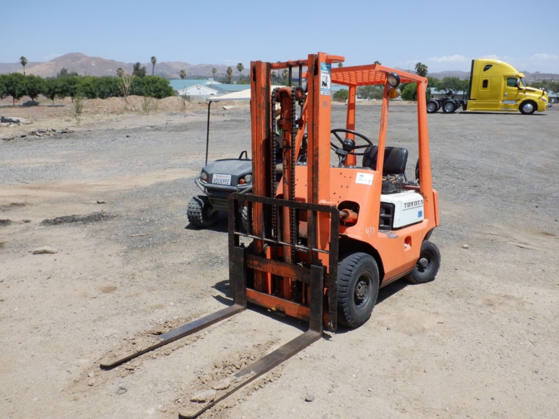 Toyota 3FG15 Industrial Forklift, - Image 2 of 16