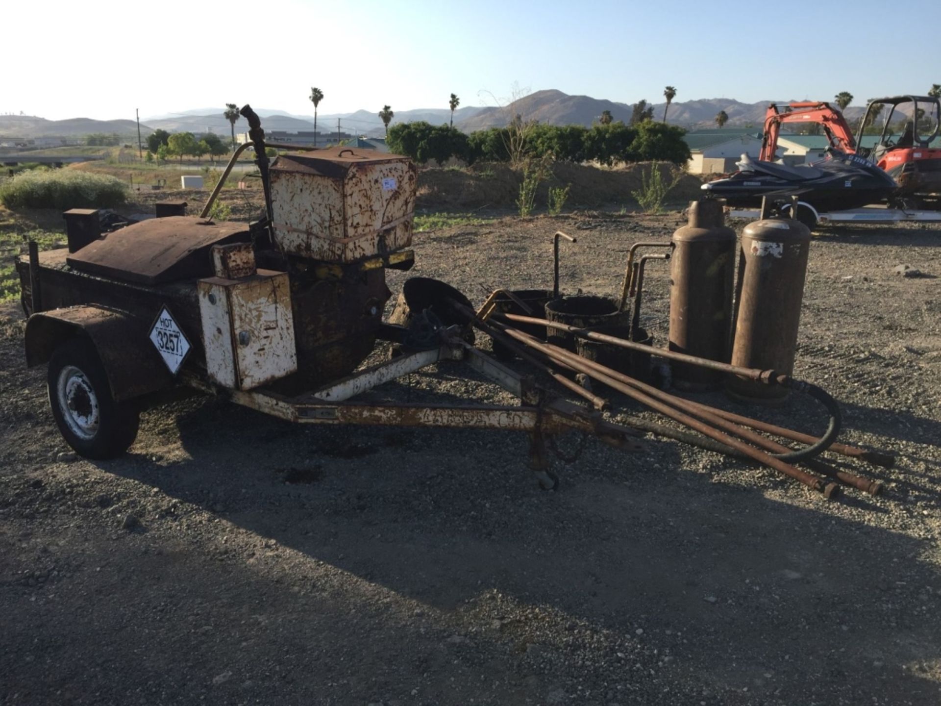 Reeves Roofing Equipment Tac Pot Trailer, - Image 3 of 9