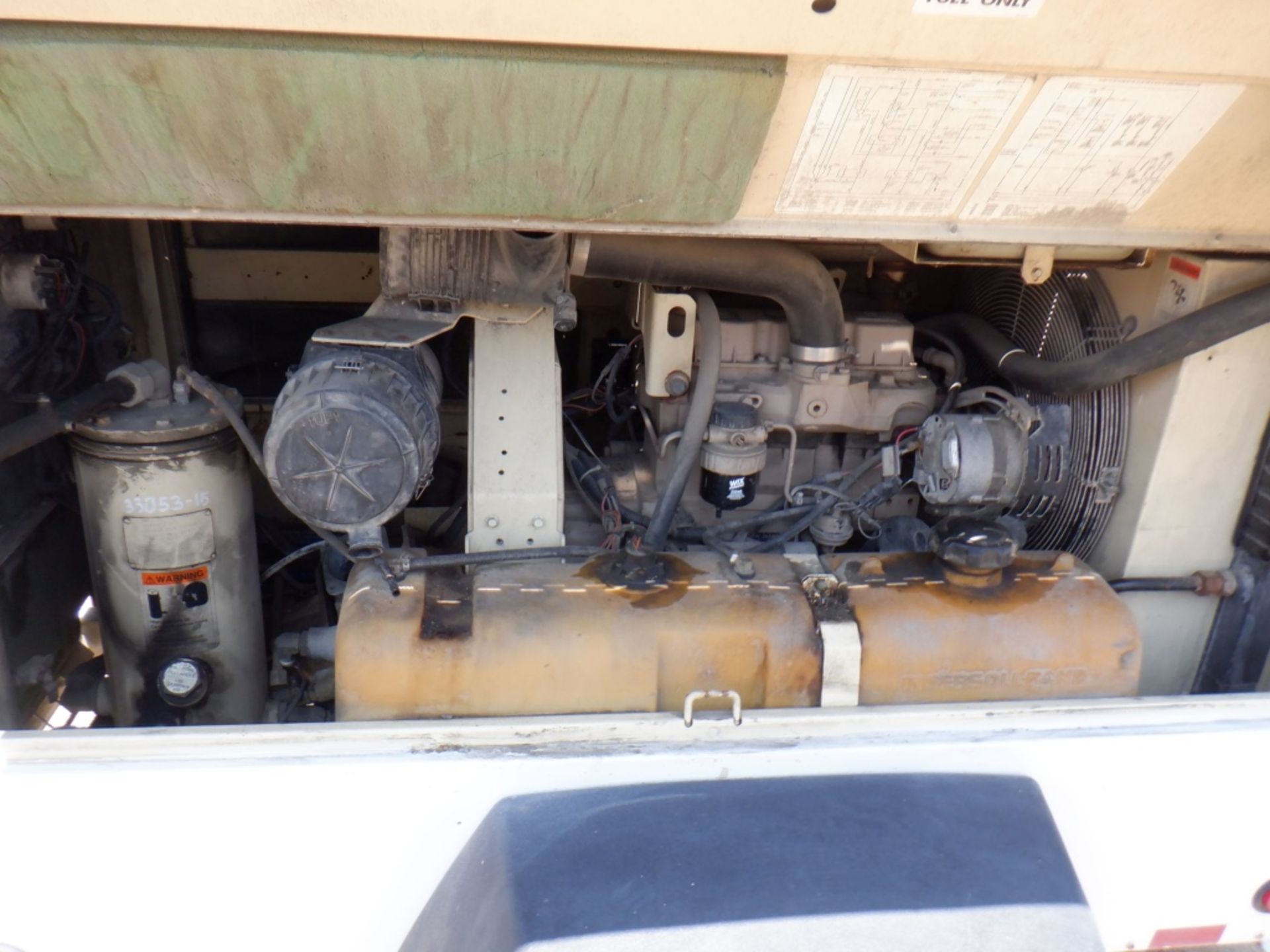 Ingersoll Rand P175WJD 175CMF Air Compressor, - Image 5 of 11