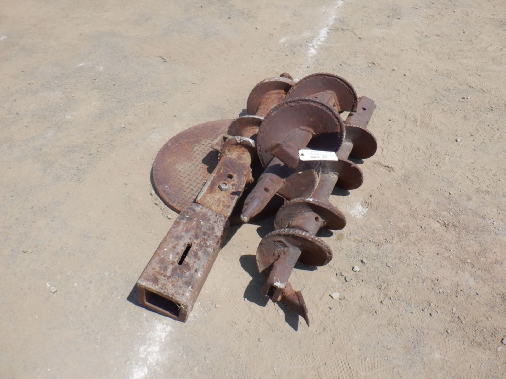 12" Auger Bit, (2) 10" Auger Bits,