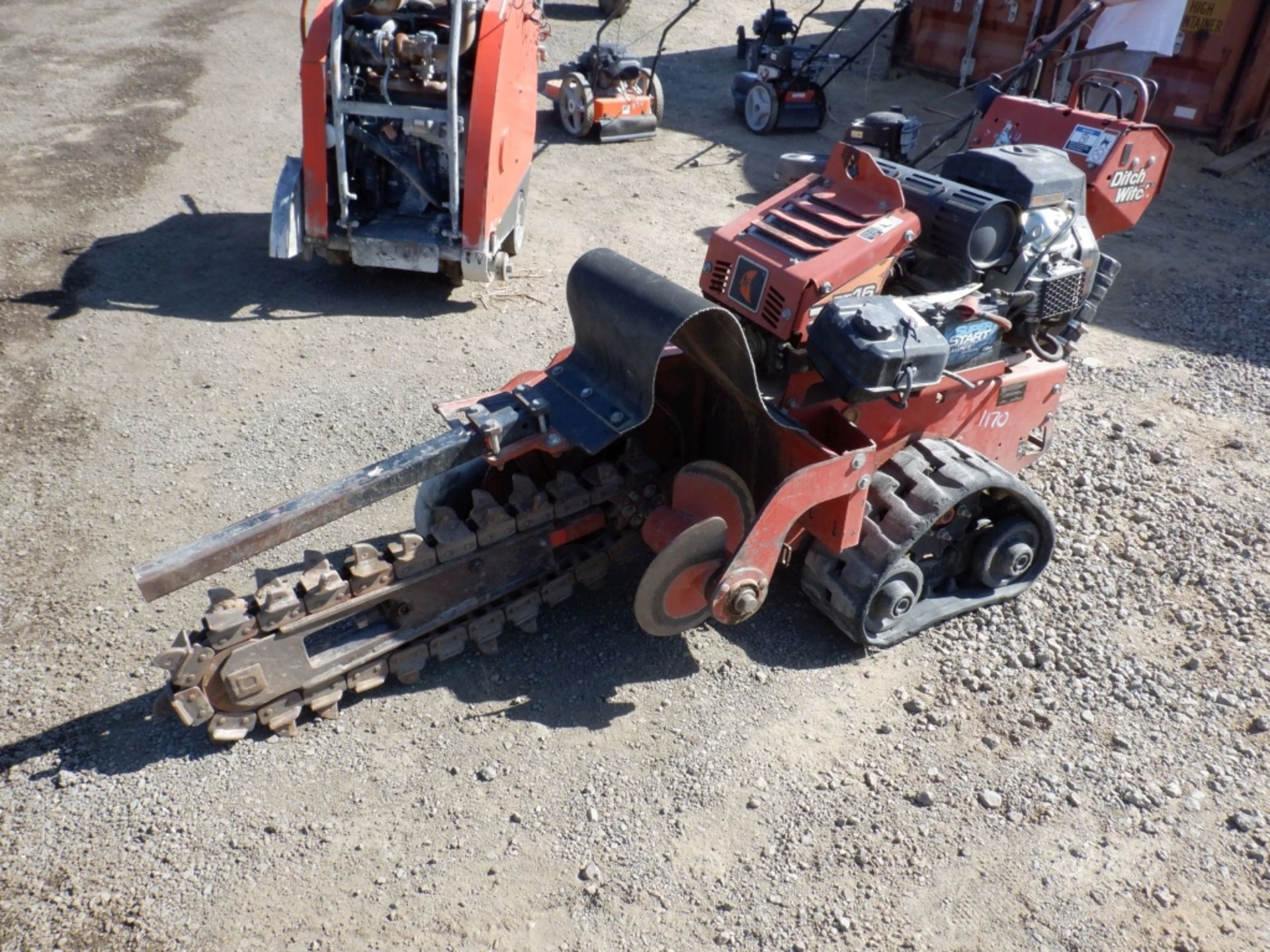 2012 Ditch Witch RT16 Walk-Behind Trencher,