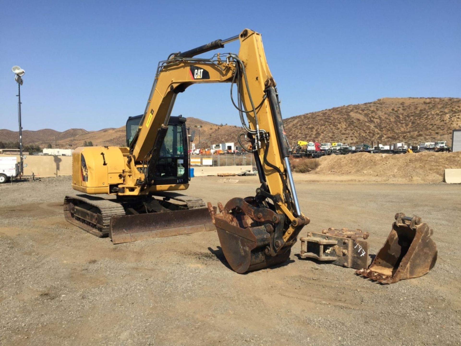 2013 Caterpillar 308E2CR Midi Excavator, - Image 2 of 23