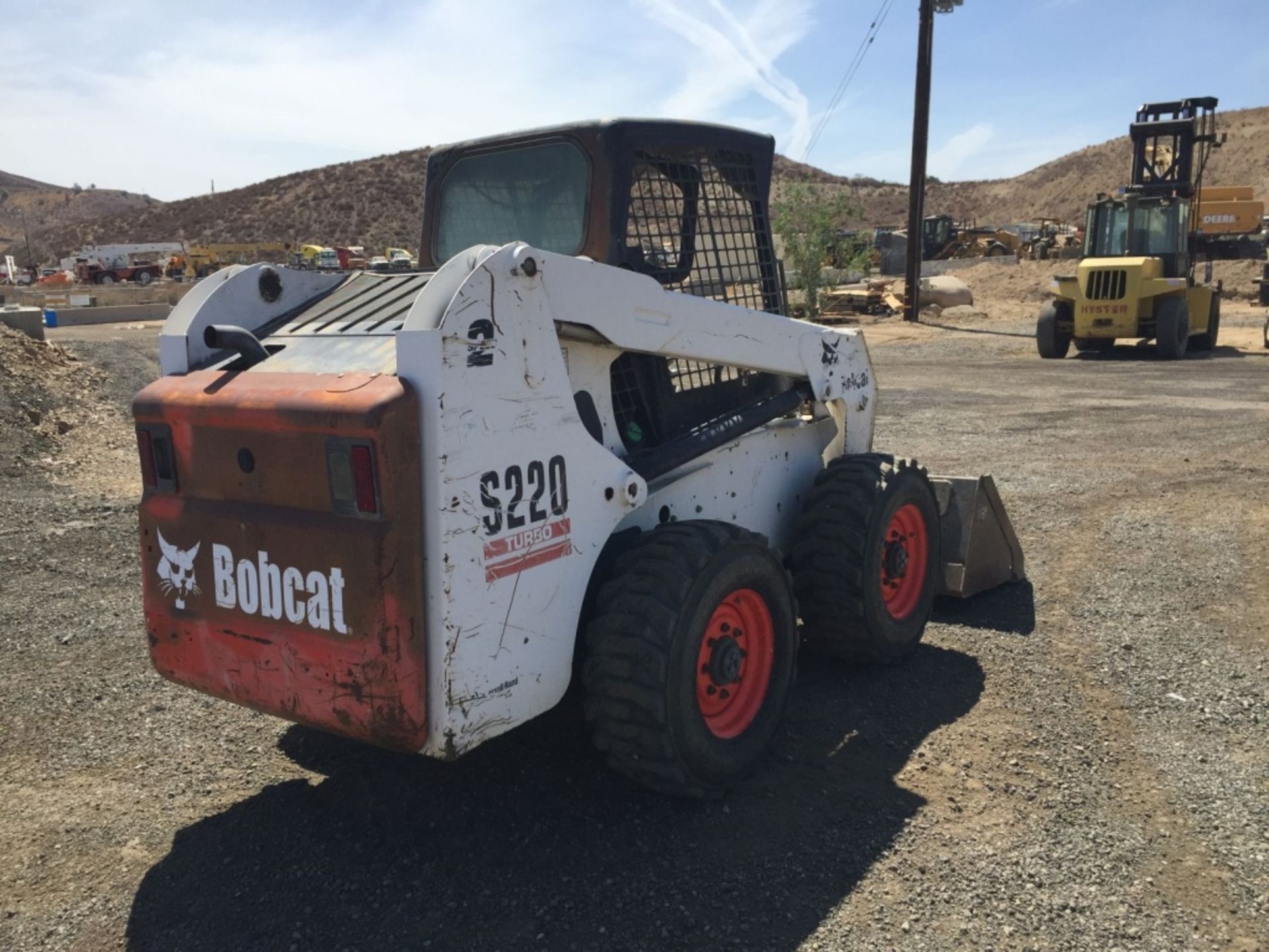 2005 Bobcat S220 Skid Steer Loader, - Image 3 of 16