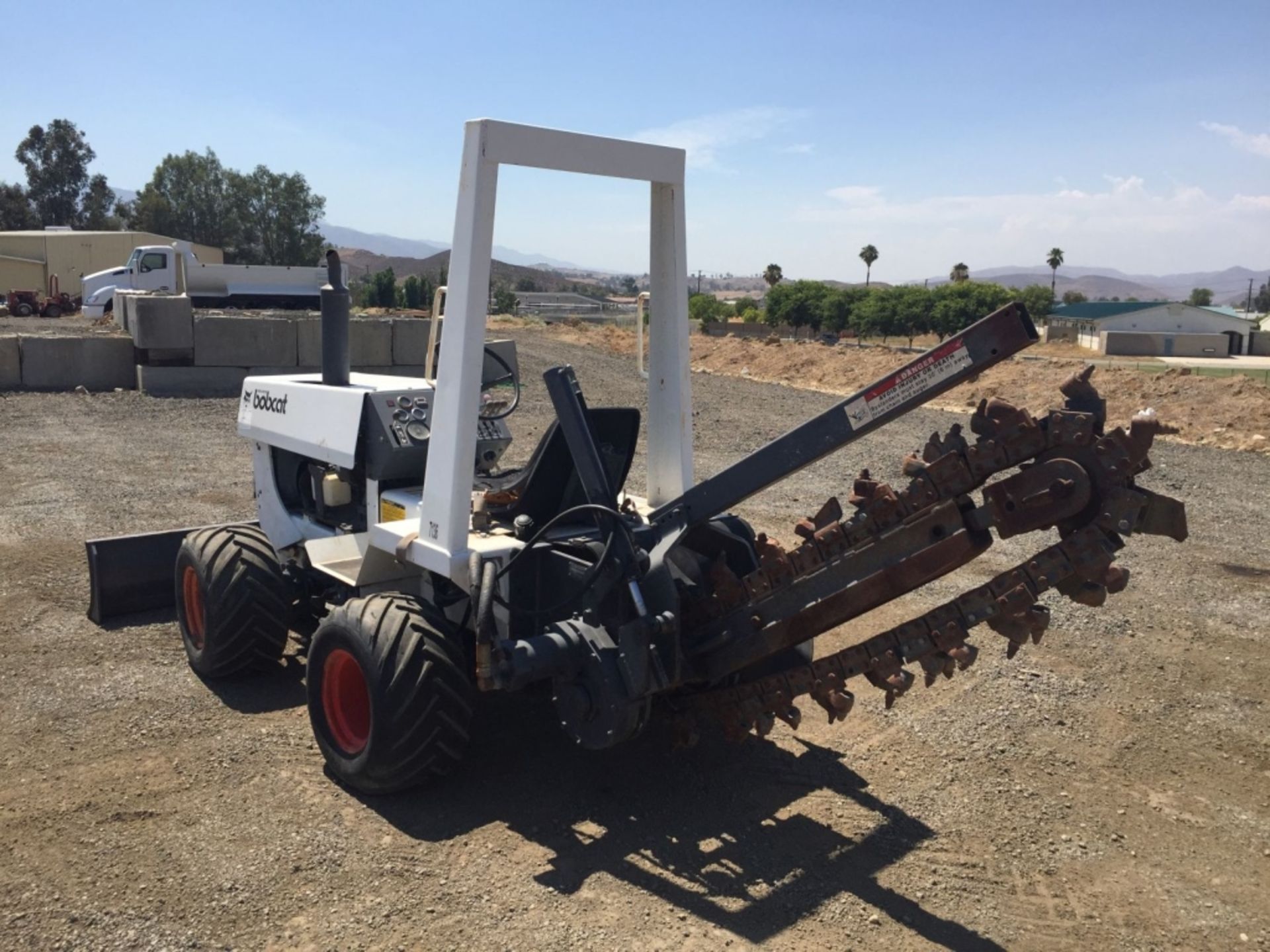 Bobcat T136 Trencher, - Image 4 of 17