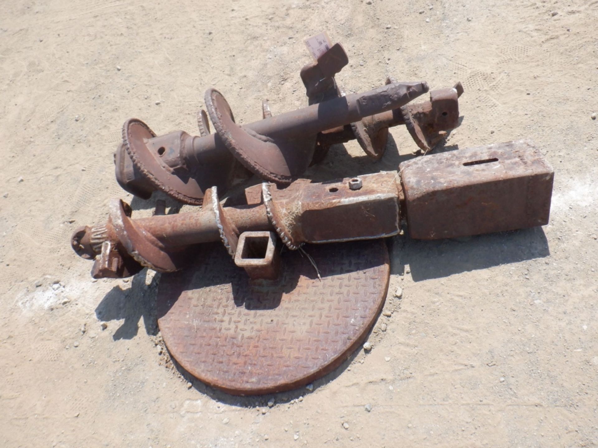 12" Auger Bit, (2) 10" Auger Bits, - Image 2 of 3