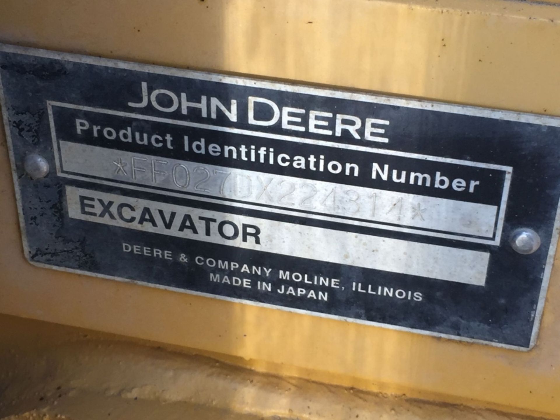 2006 John Deere 27D Mini Excavator, - Image 16 of 17