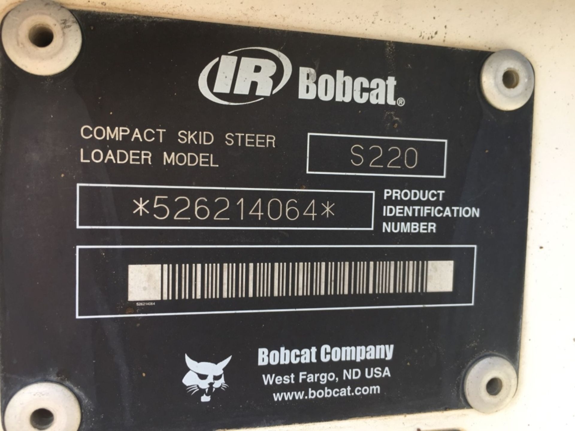 2005 Bobcat S220 Skid Steer Loader, - Image 16 of 16