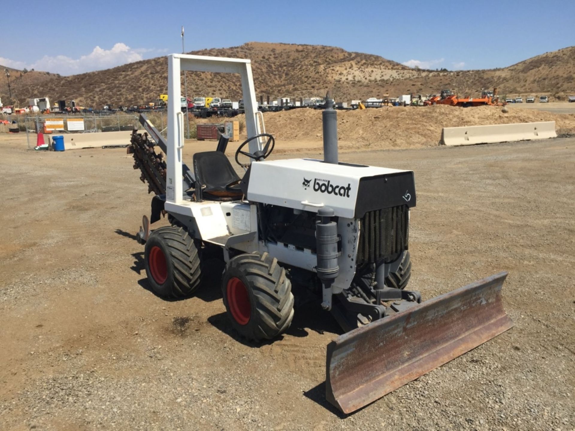 Bobcat T136 Trencher, - Image 2 of 17