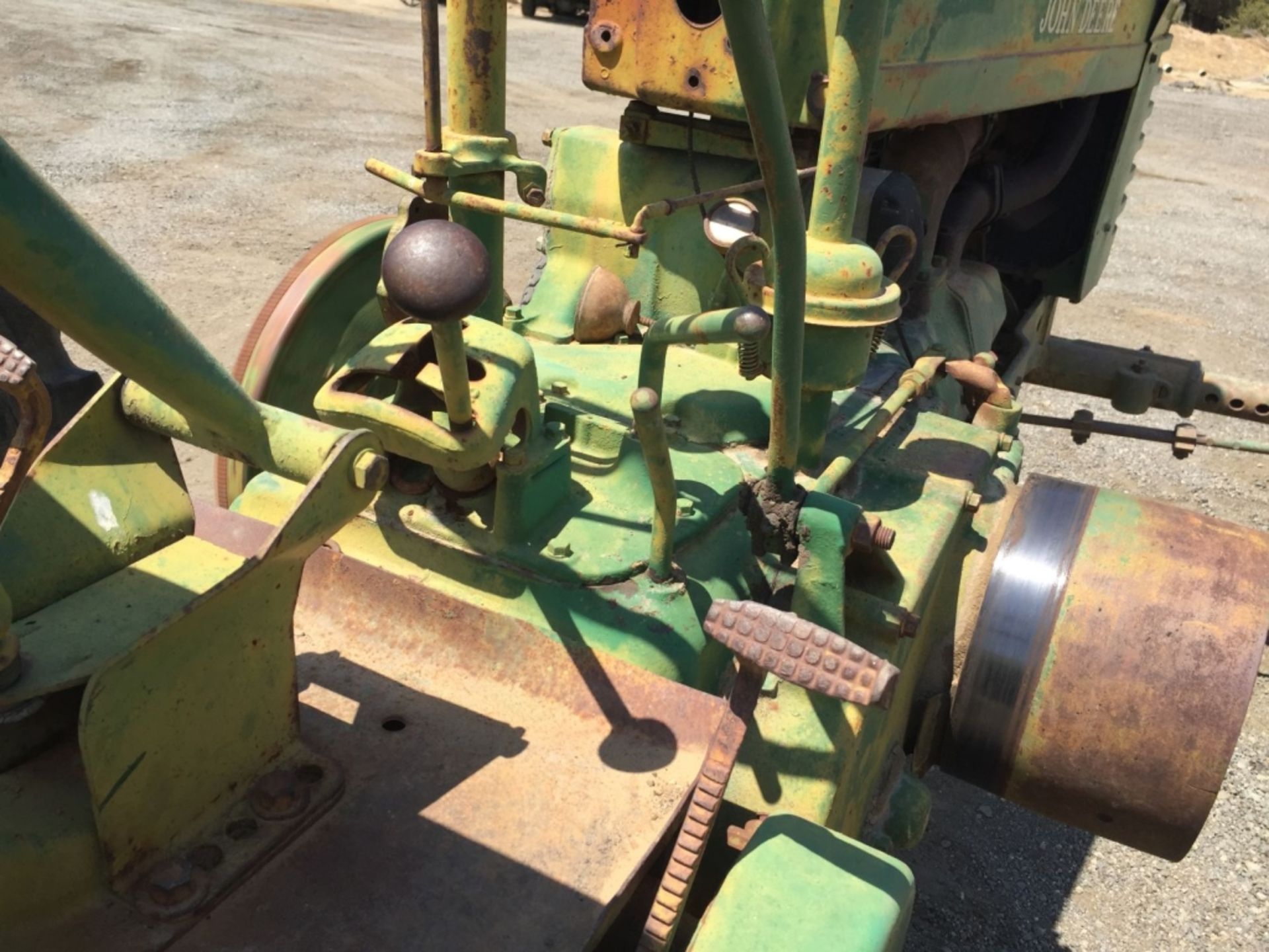 Vintage John Deere G Wide Agricultural Tractor, - Image 12 of 15