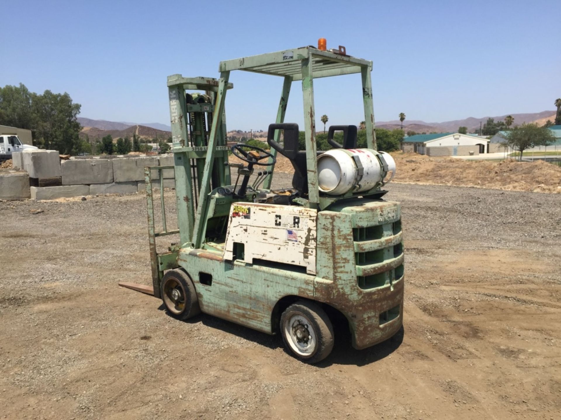 Clark C300-40 Industrial Forklift, - Image 4 of 14