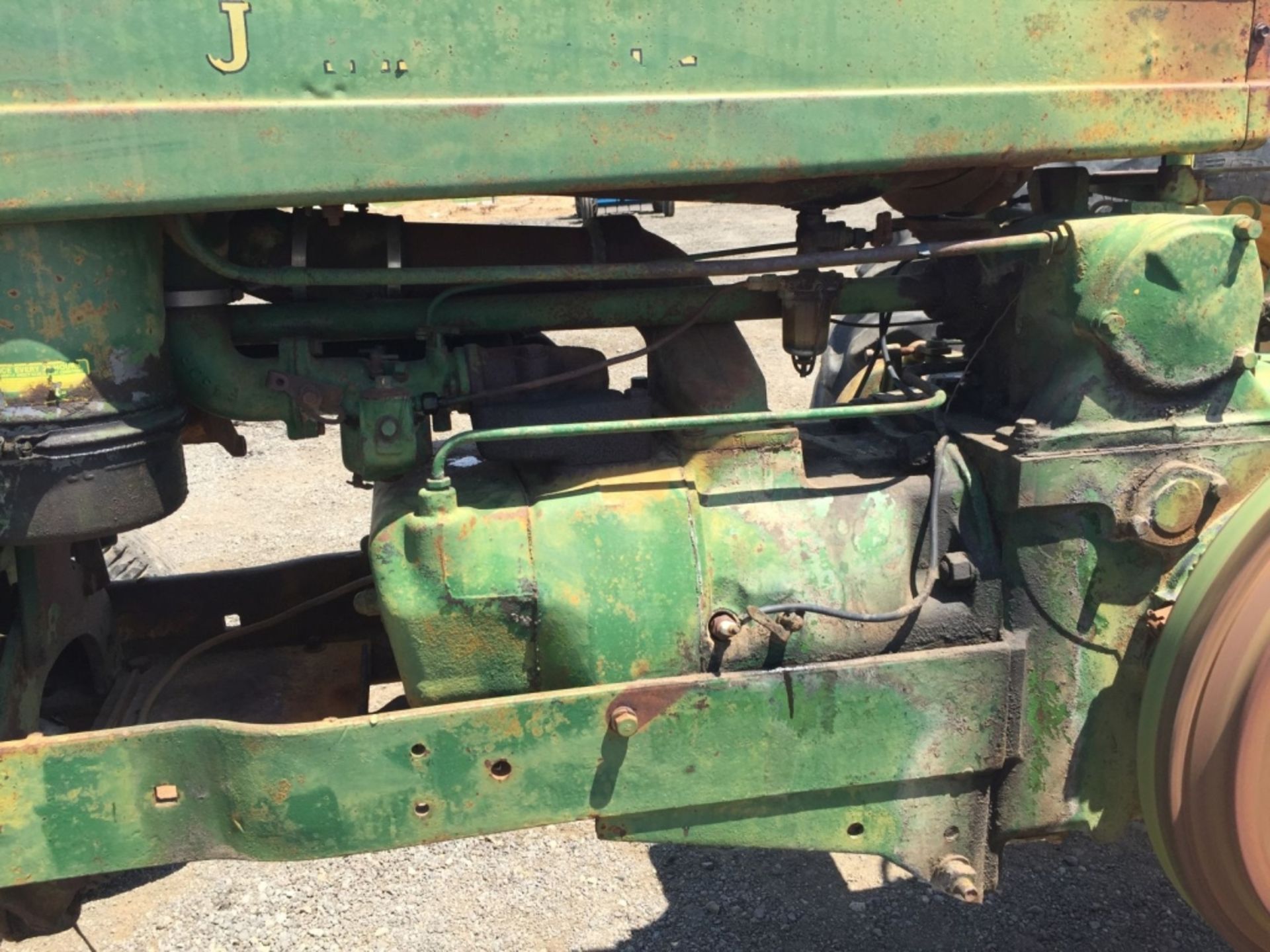 Vintage John Deere G Wide Agricultural Tractor, - Image 10 of 15