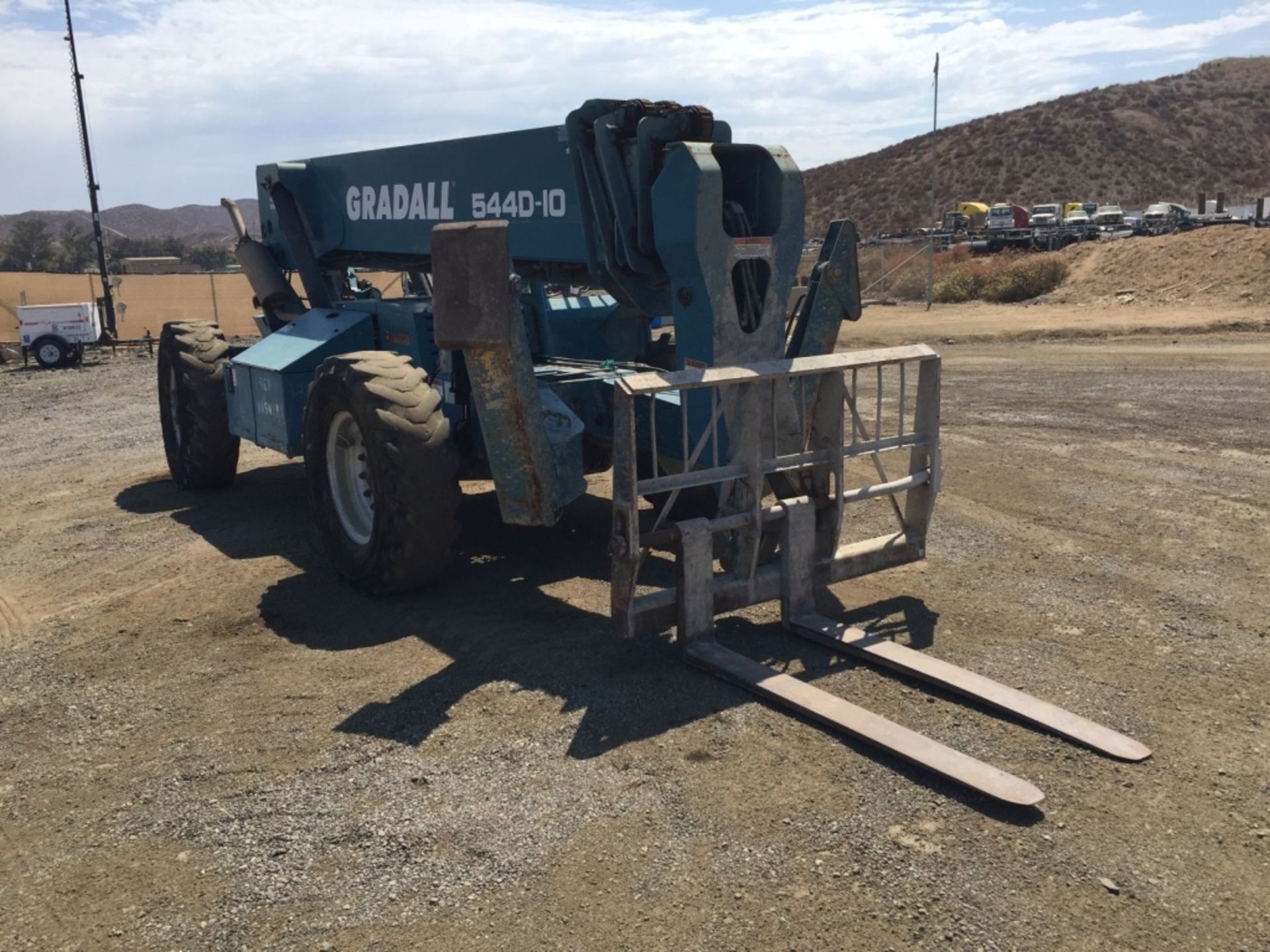 2001 Gradall 544D-10 Forward Reach Forklift, - Image 2 of 20