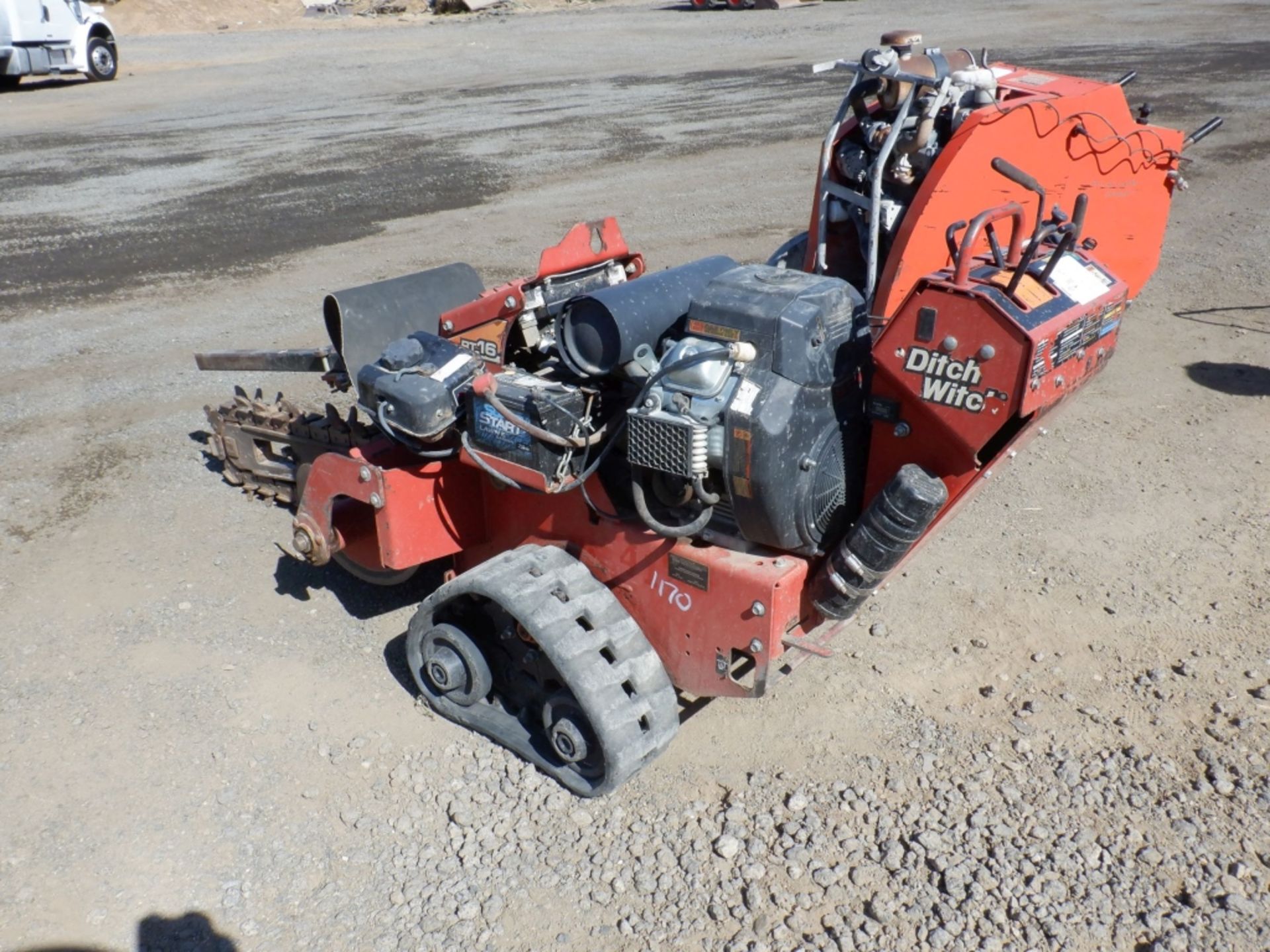 2012 Ditch Witch RT16 Walk-Behind Trencher, - Image 4 of 14