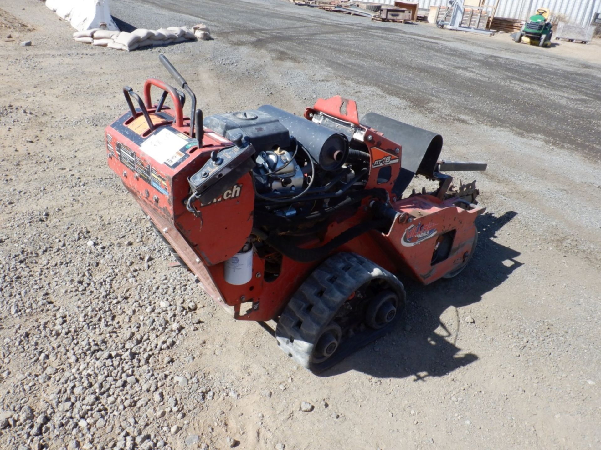 2012 Ditch Witch RT16 Walk-Behind Trencher, - Image 3 of 14