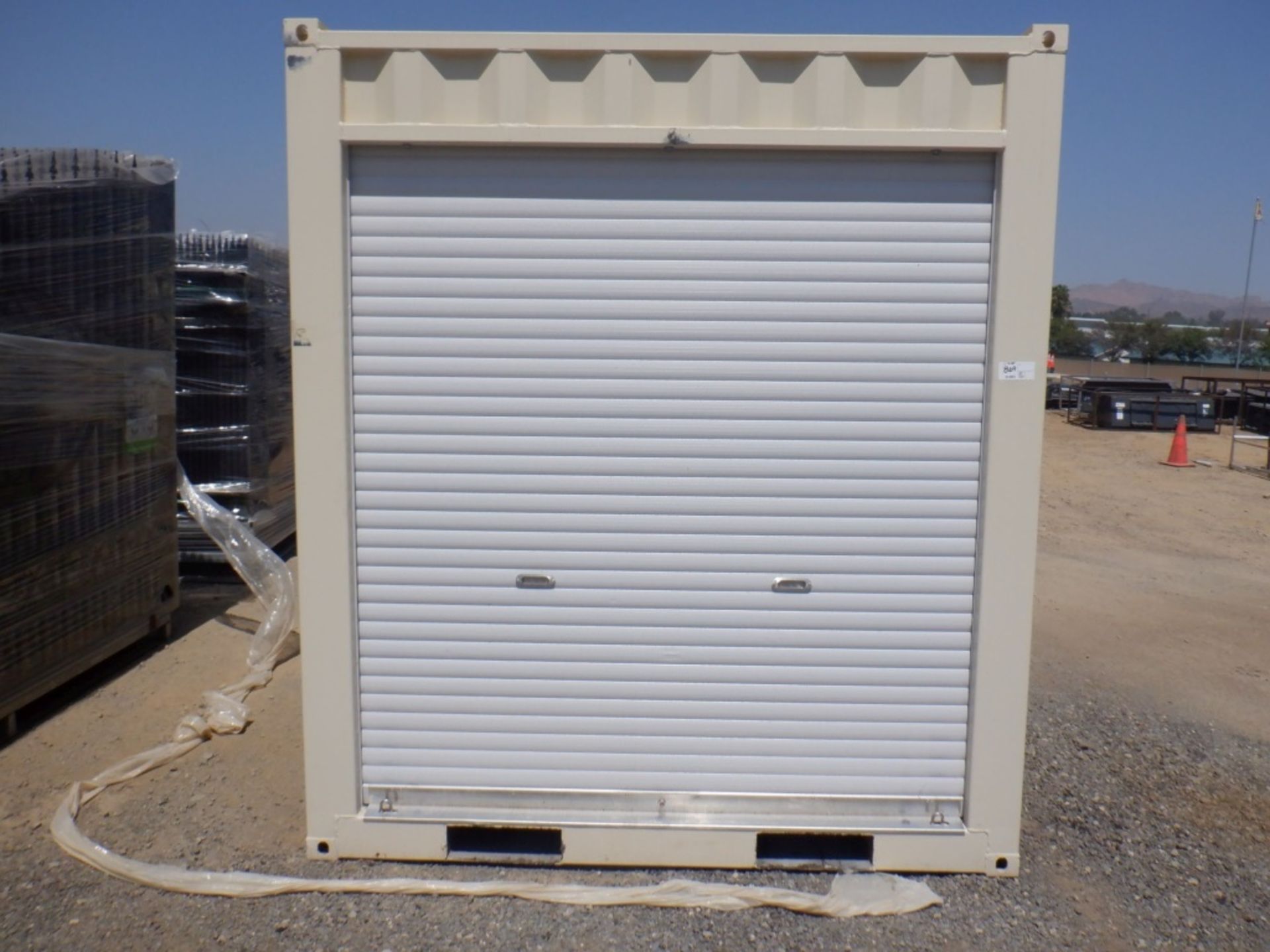 Unused 2021 12' x 86.5" Container w/Roll Up Door. - Image 5 of 6