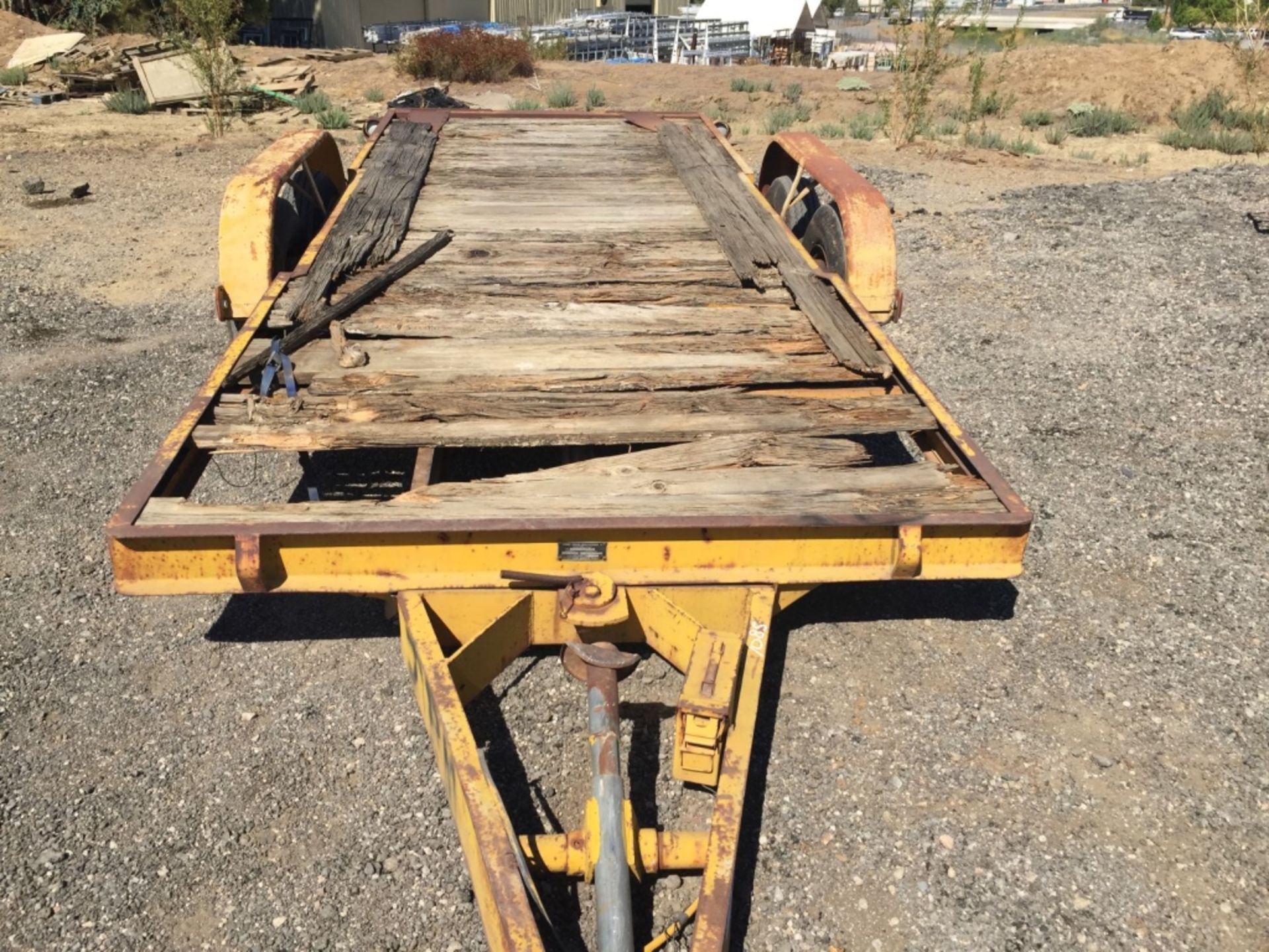 Hanner Tilt Deck Equipment Trailer, - Image 6 of 10