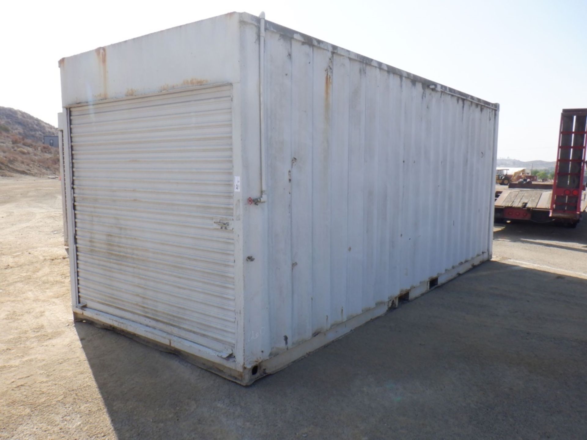20' x 8' x 8' Container w/Roll Up Door, - Image 2 of 8