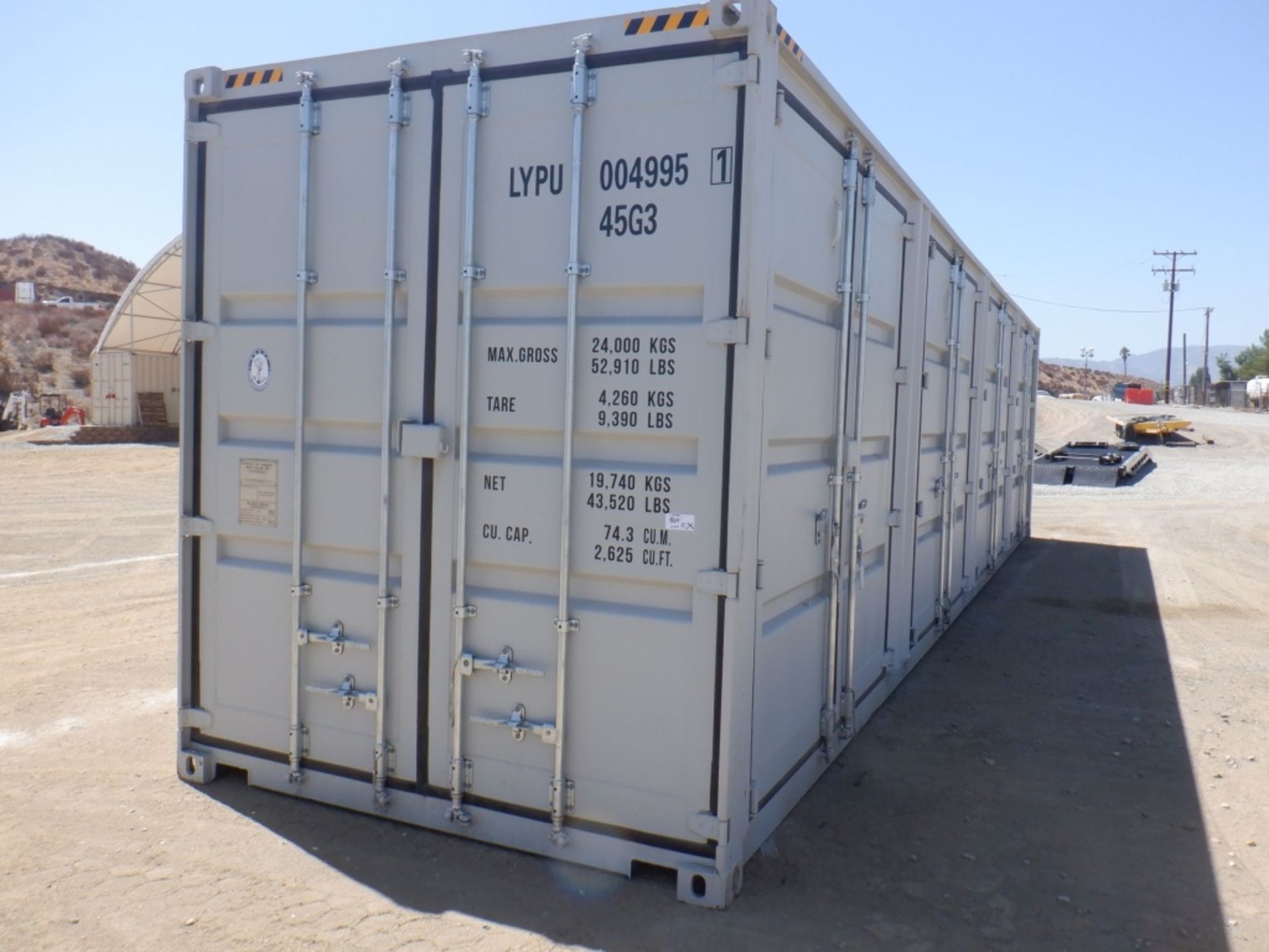 Unused 2021 40' High Cube Container,