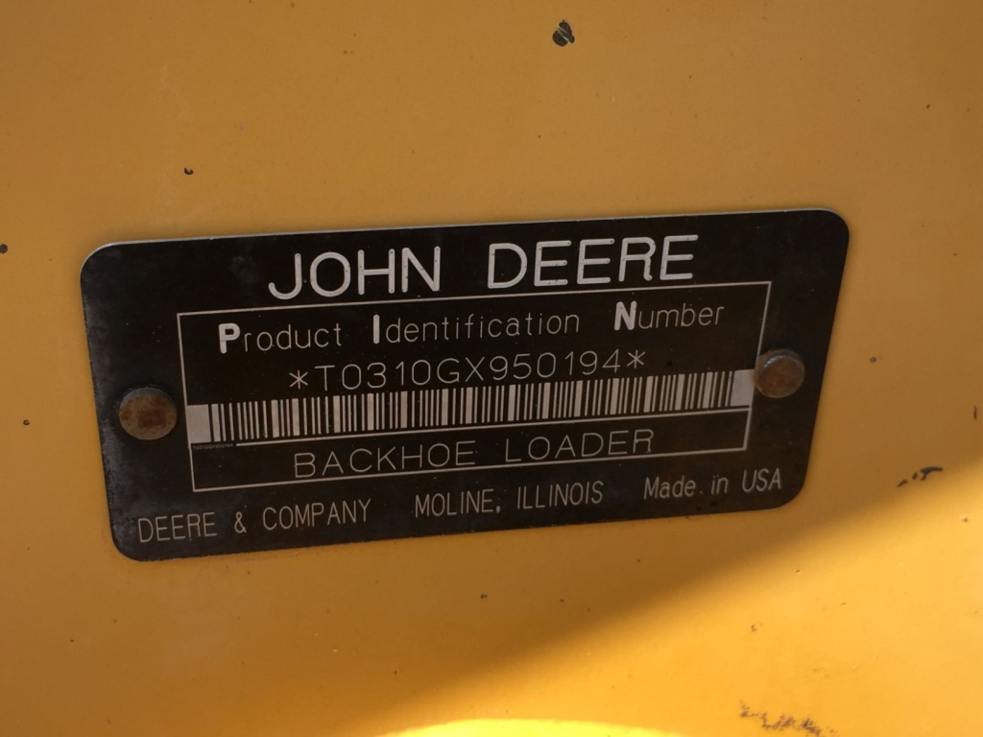 2005 John Deere 310G Backhoe, - Image 23 of 24