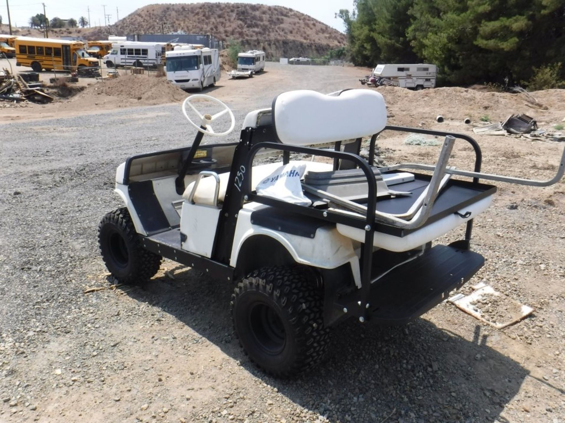 Yamaha 4-Passenger Golf Cart, - Image 4 of 10