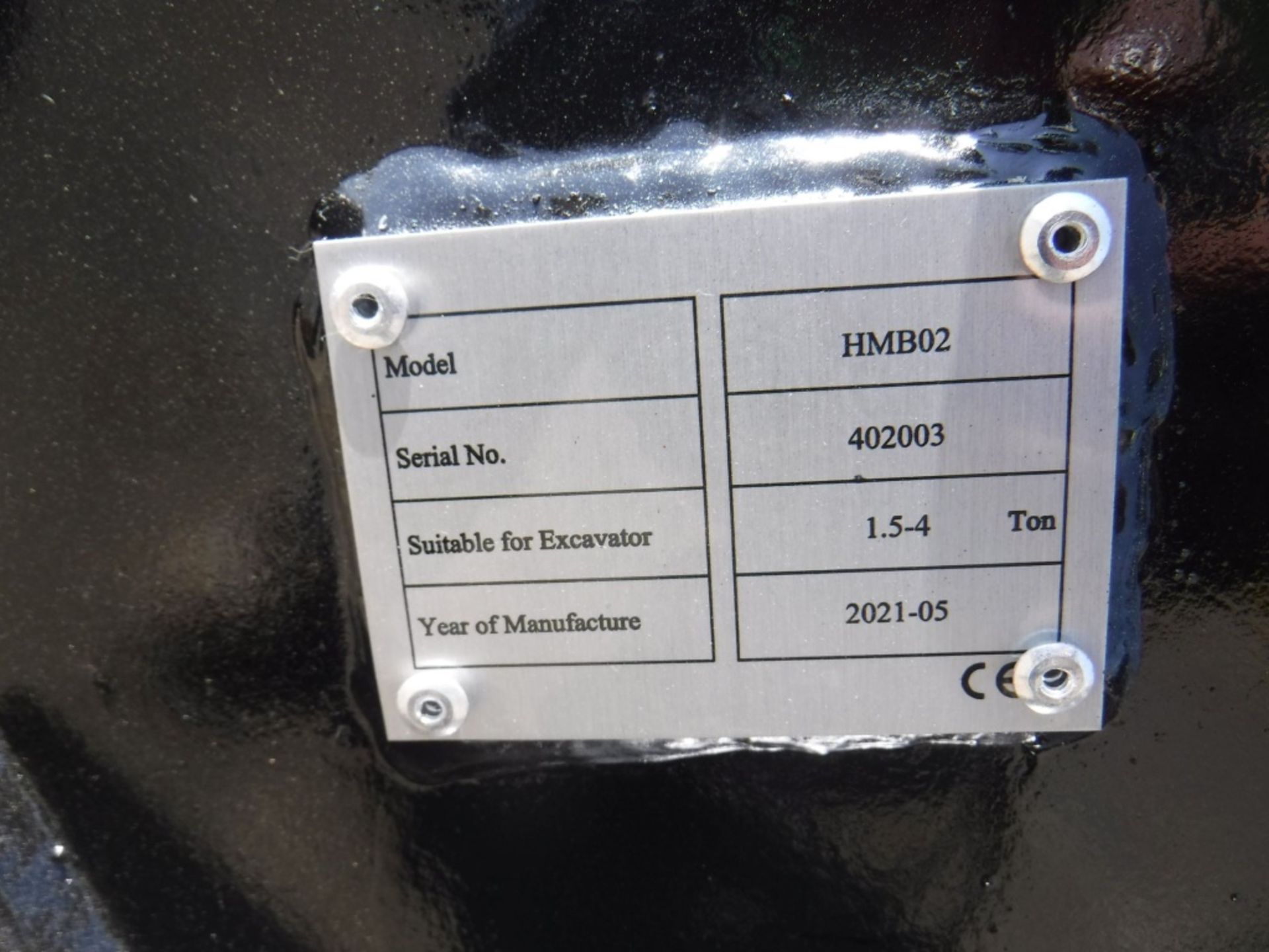 Unused 2021 Hanmen HMB02 Hydraulic Grapple - Image 3 of 3