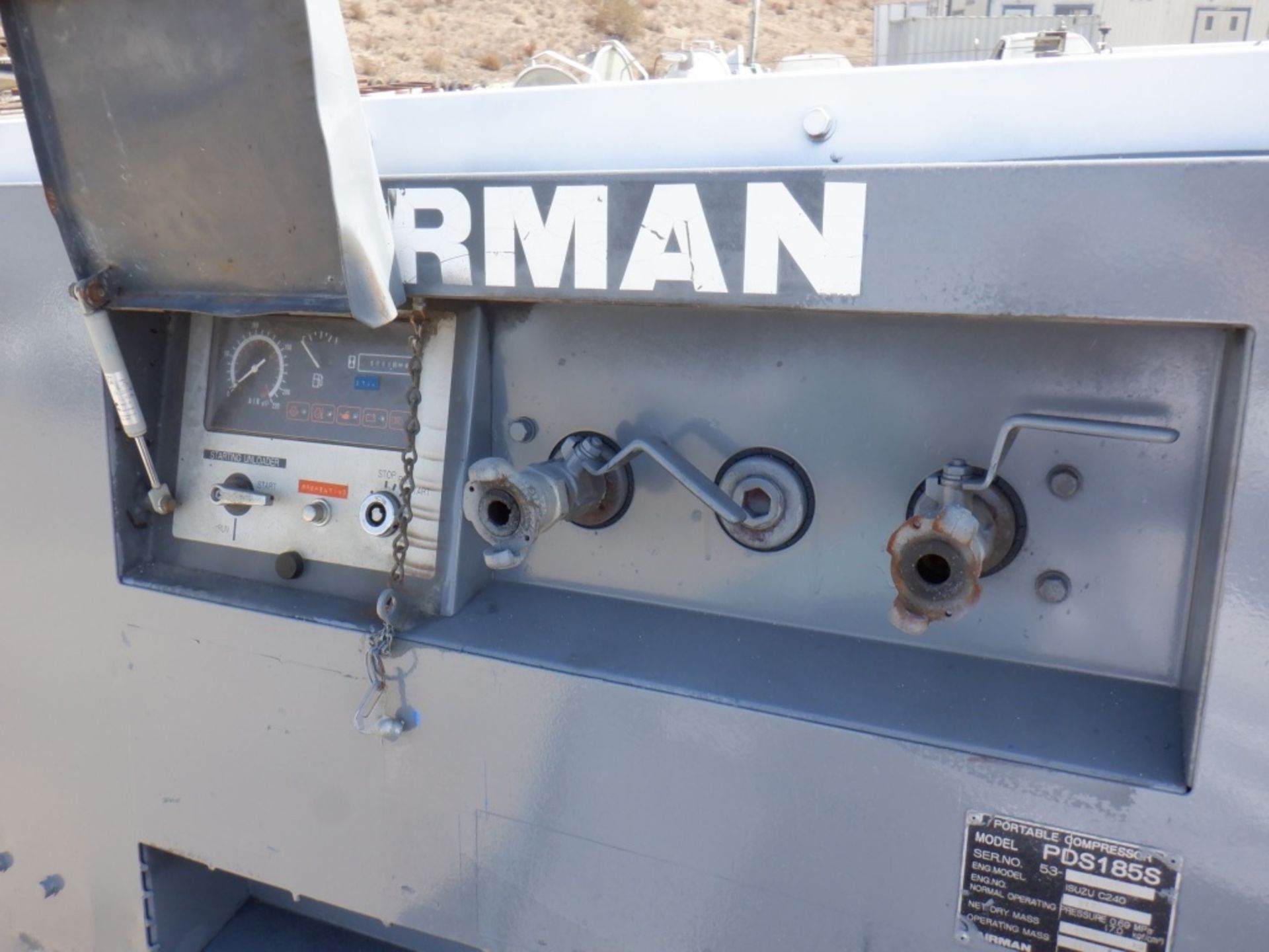 Airman PDS185S 185 CFM Air Compressor, - Image 6 of 11