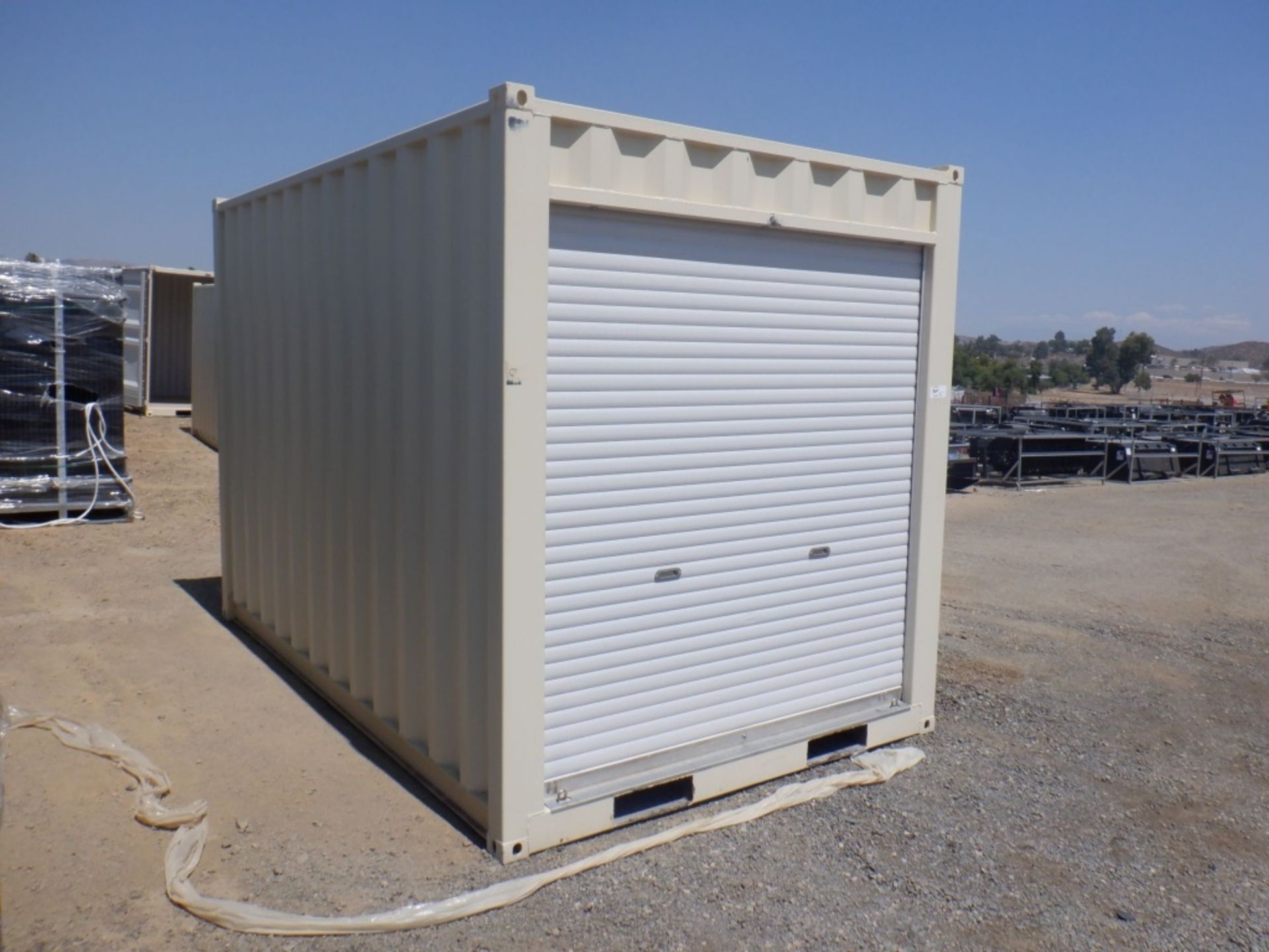 Unused 2021 12' x 86.5" Container w/Roll Up Door. - Image 2 of 6