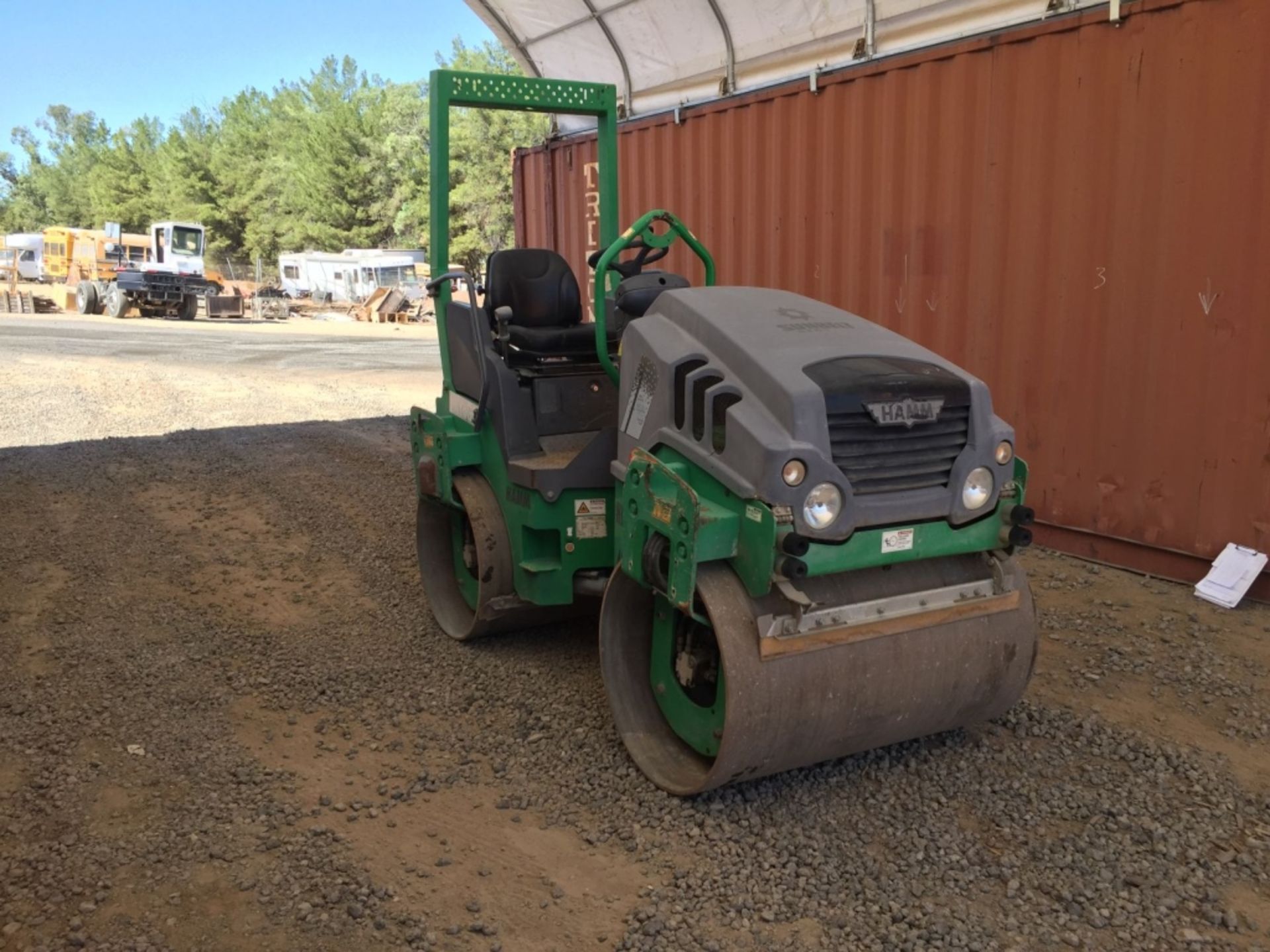 2013 Hamm HD12W Vibratory Tandem Roller, - Image 2 of 20