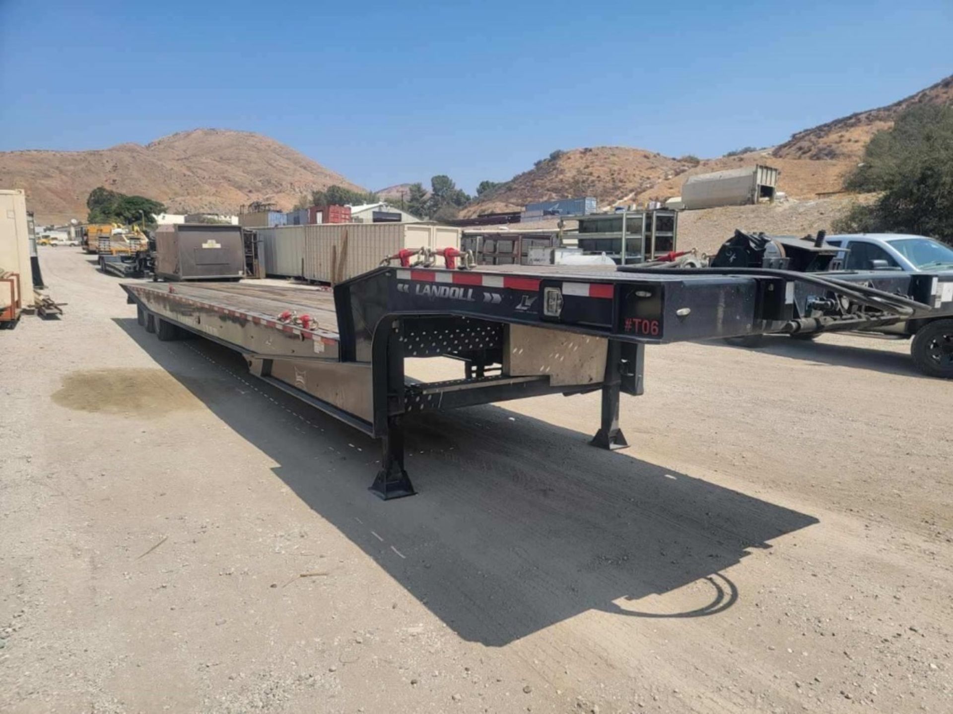 2017 Landoll 440A Step Deck Trailer,