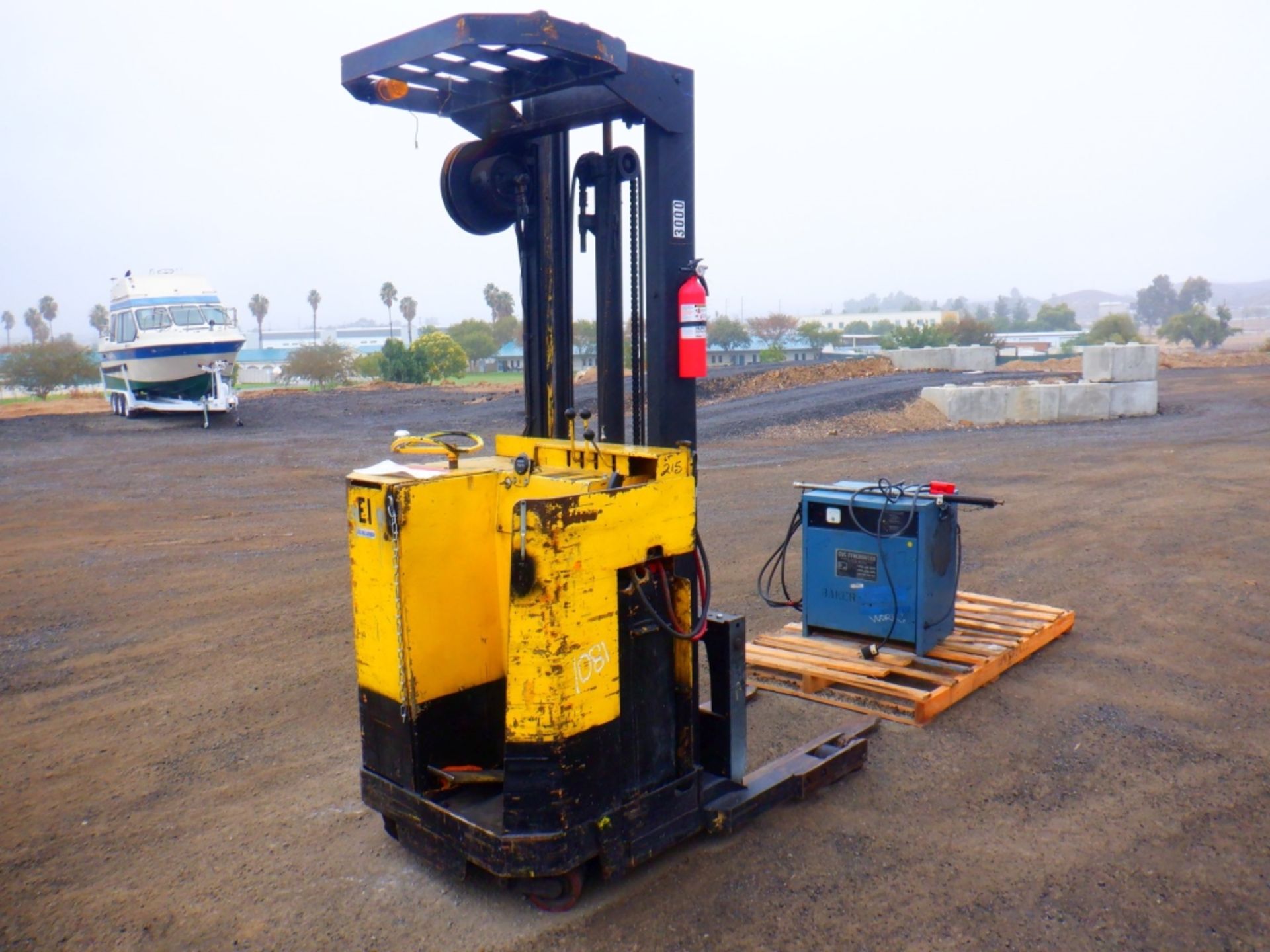 Raymond E3RTN Industrial Stand-On Forklift, - Image 3 of 13