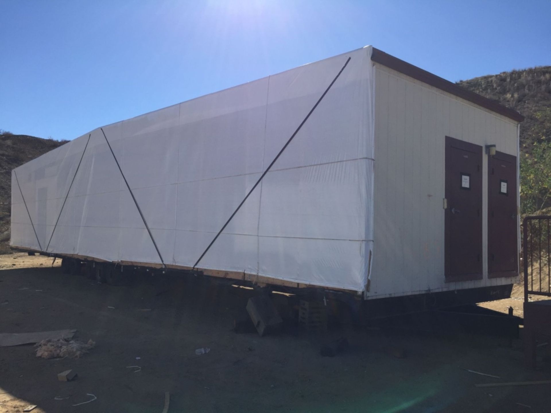 (2) 15'7" x 60' x 14'6" Office Trailers, - Image 4 of 10