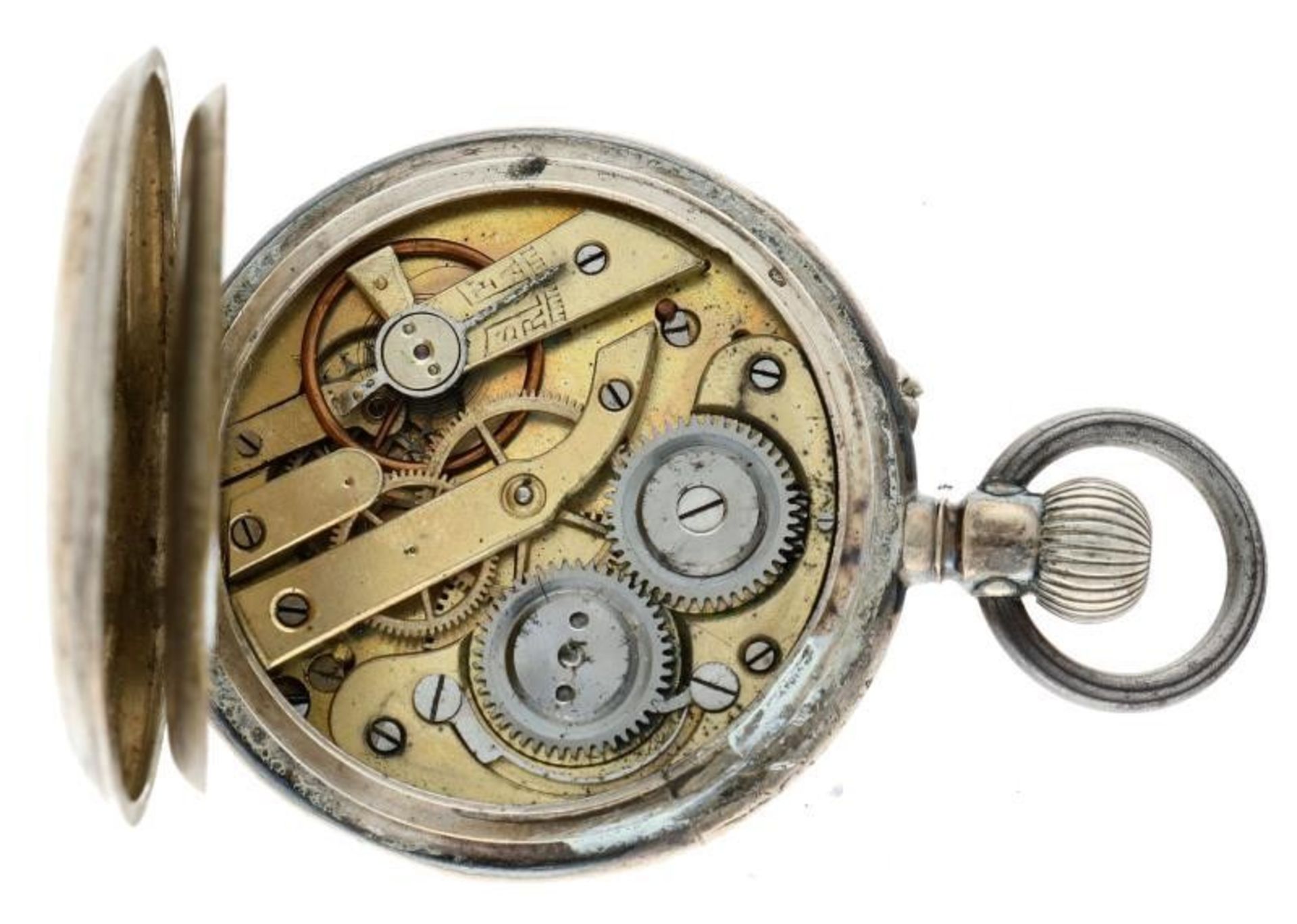 Silver pocketwatch - Men's Pocketwatch - Manual winding - Ca. 1901. - Image 3 of 5