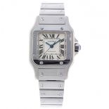 Cartier Santos 2423 - Ladies watch - ca. 2000