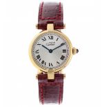 Cartier Vermeil, limited ed. - Ladies watch - ca. 1985