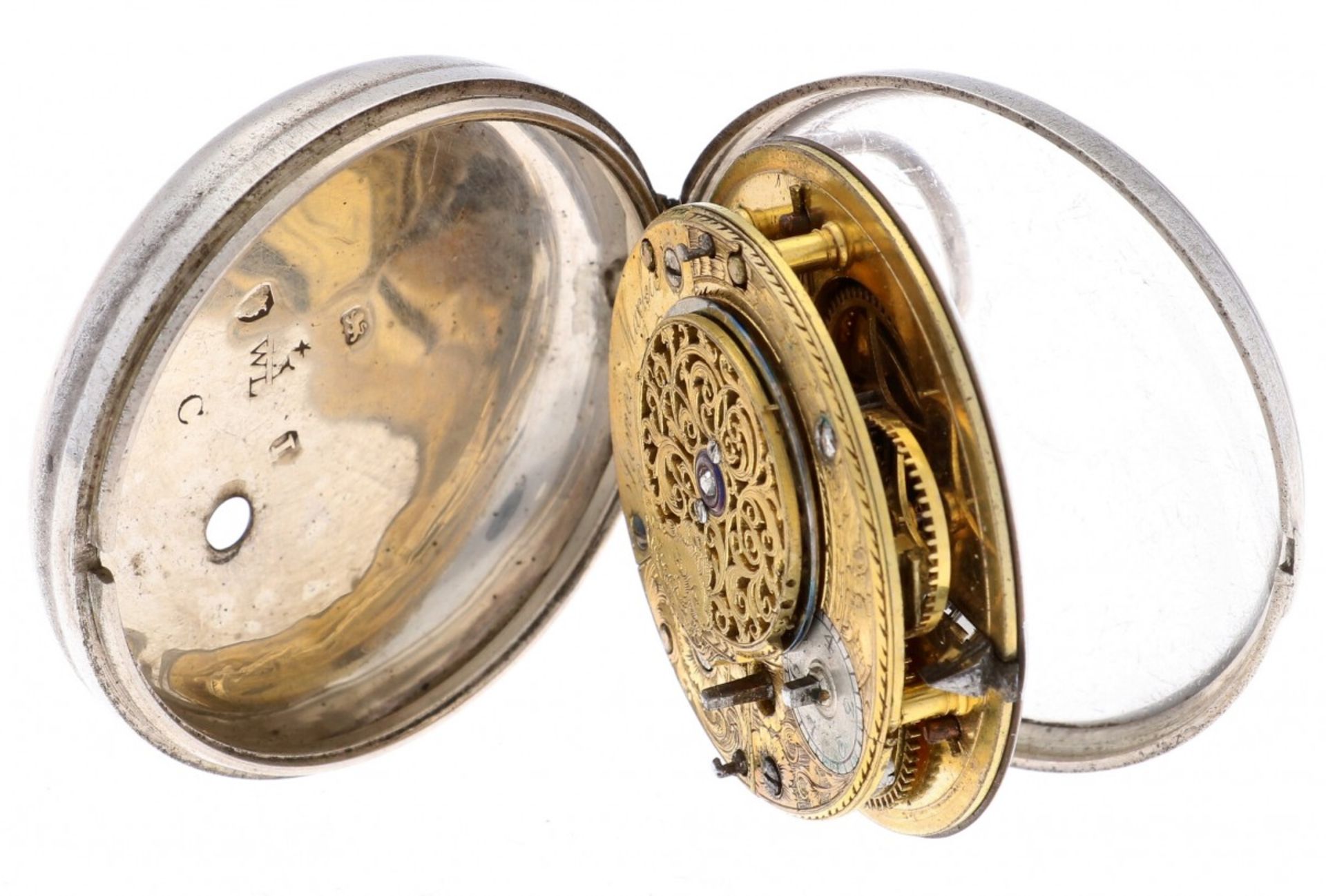 Pocket Watch Verge Fusee 'James Mackie, London' - ca. 1800 - Image 5 of 6