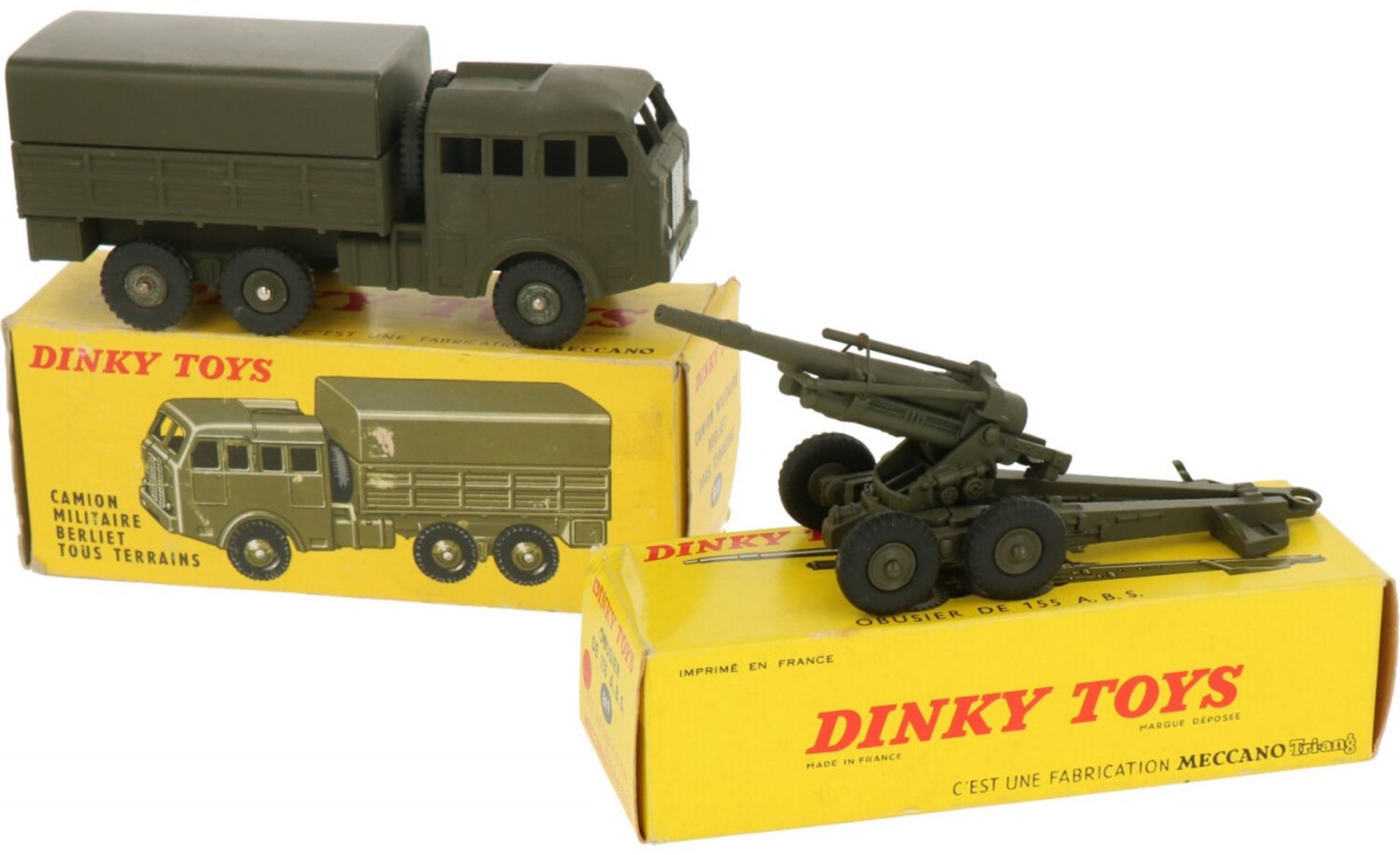 (2) piece lot Dinky toys 818 & 819