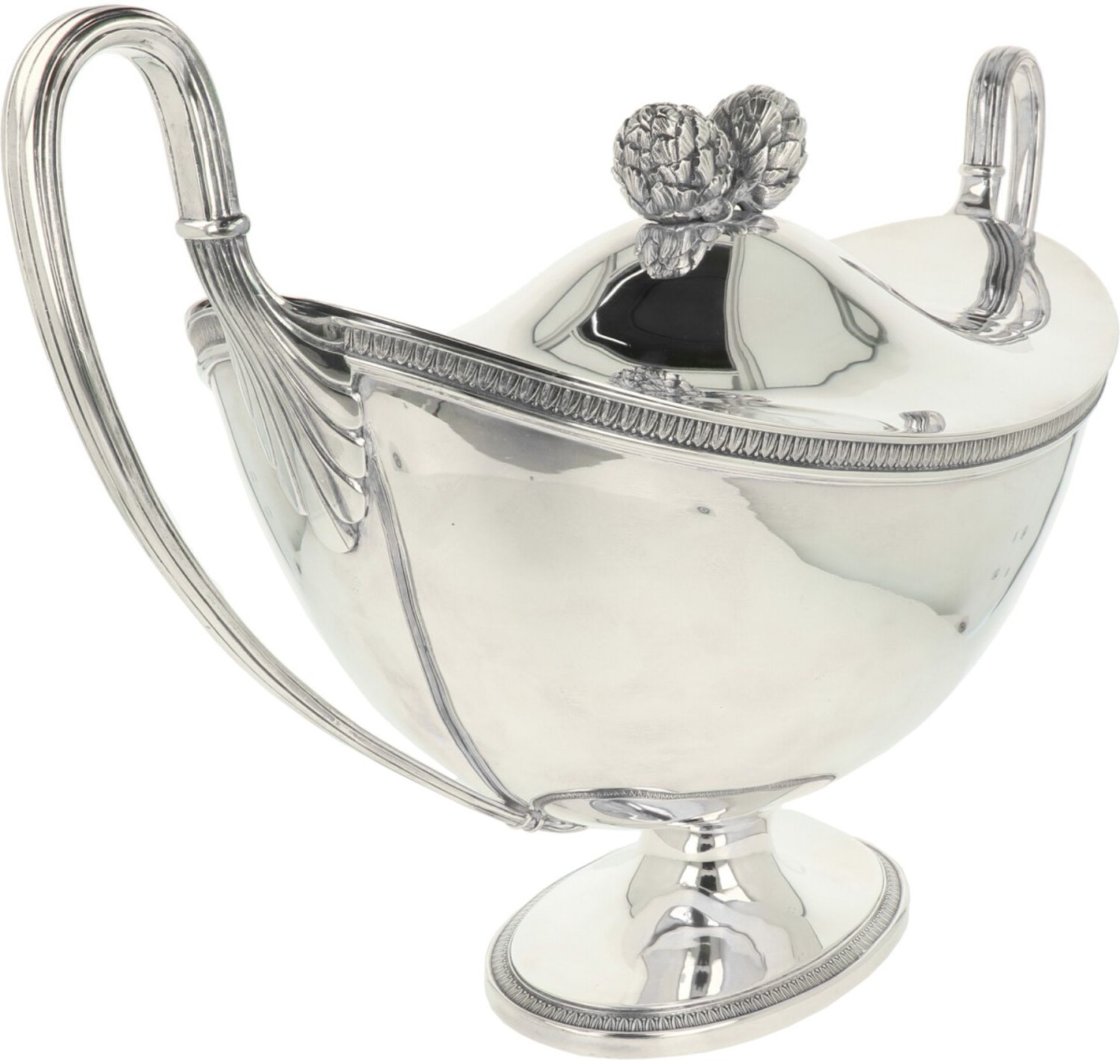 Tureen silver. - Image 3 of 8