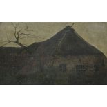 Attributed to Johannes Karel Leurs (Den Haag 1865 - 1938), A farmhouse.