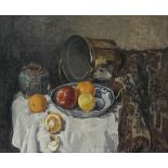 Henri van Os Delhez (Nieuwer-Amstel (Amstelveen) 1880 - 1976 Blaricum), Still life with fruits, a Ch
