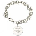 Silver Tiffany & Co. Return to Tiffany link bracelet - 925/1000.